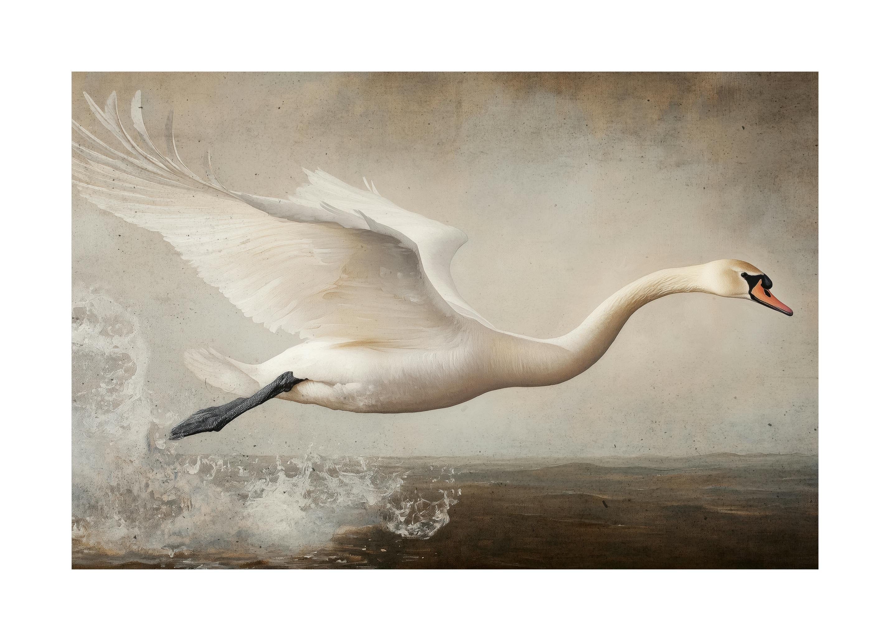 Treechild - Graceful Flight Poster (70x100 cm) - Poster Store