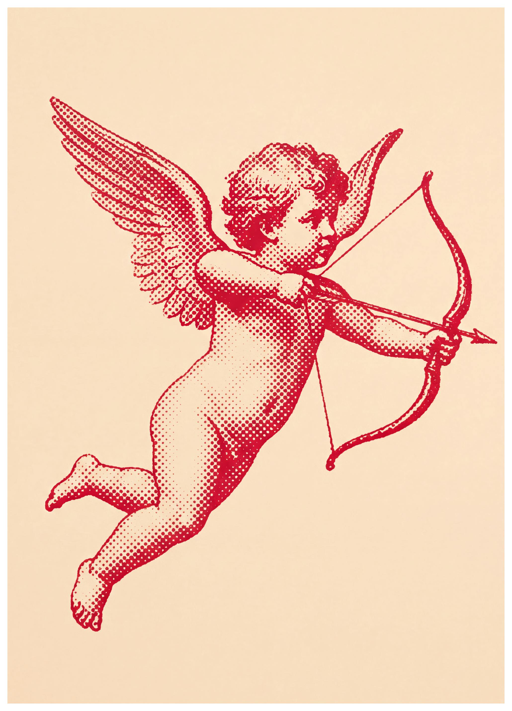 Andreas Magnusson - Romantische Cupido Boogschutter Poster (50x70 cm) - Poster Store