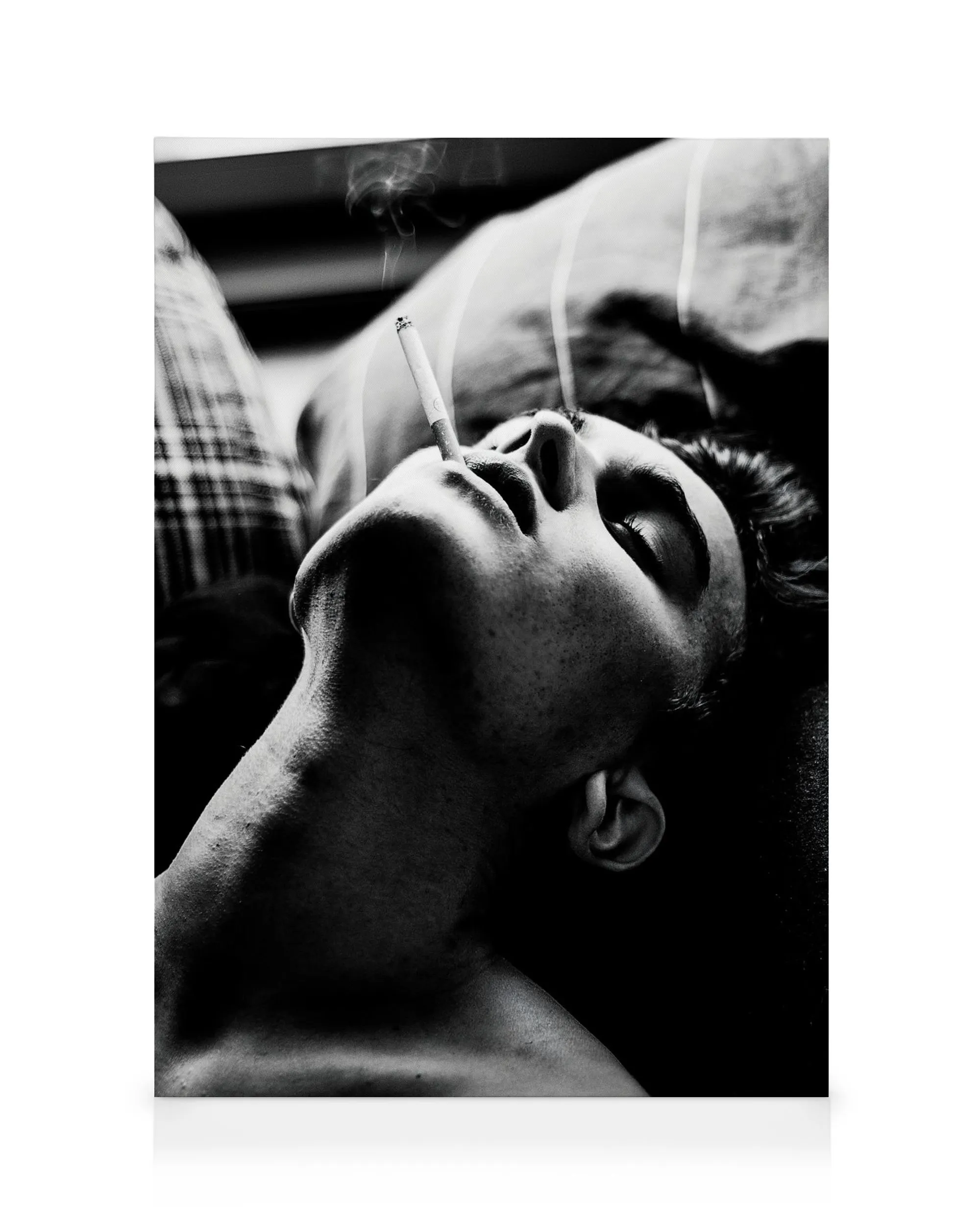 Smoking In Bed canvas print 0