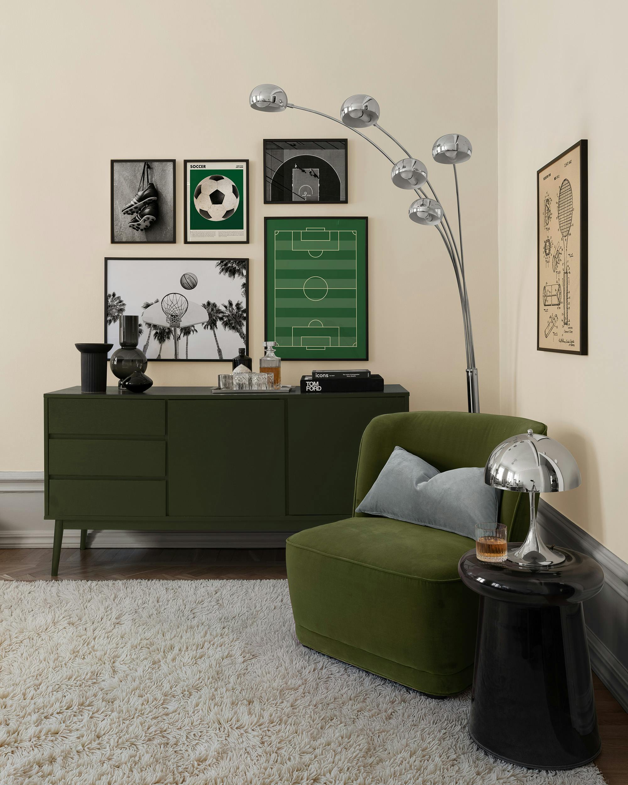 Let's go sports! fotowand (ONE SIZE) - Poster Store