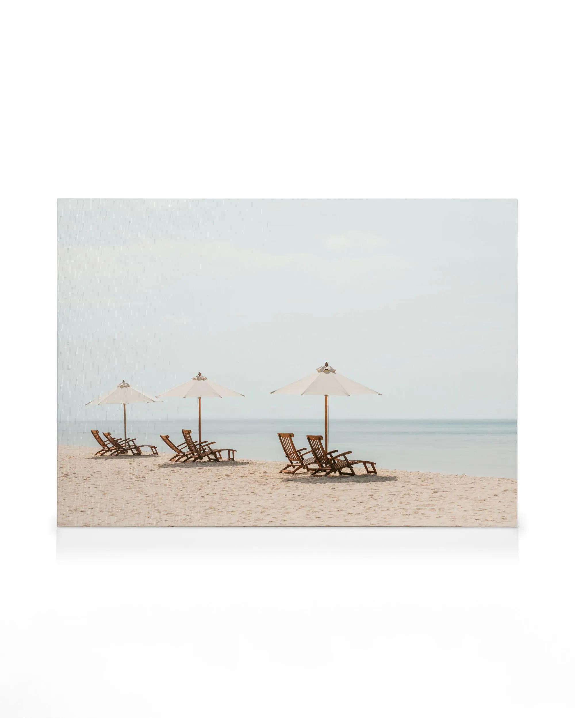 Beach Umbrellas Minimal Lienzo 0