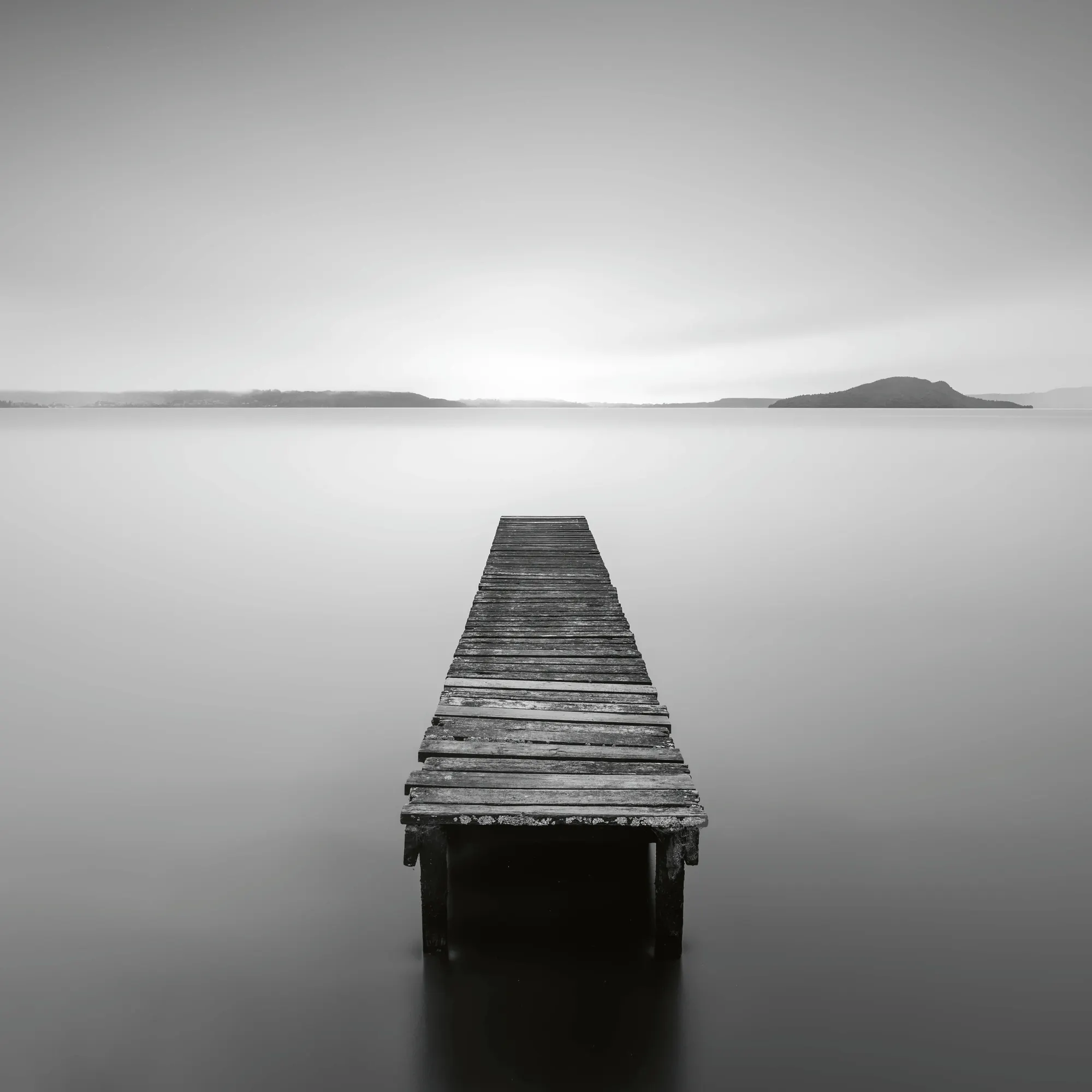 Jana Luo - Serene Wooden Pier Poster 0