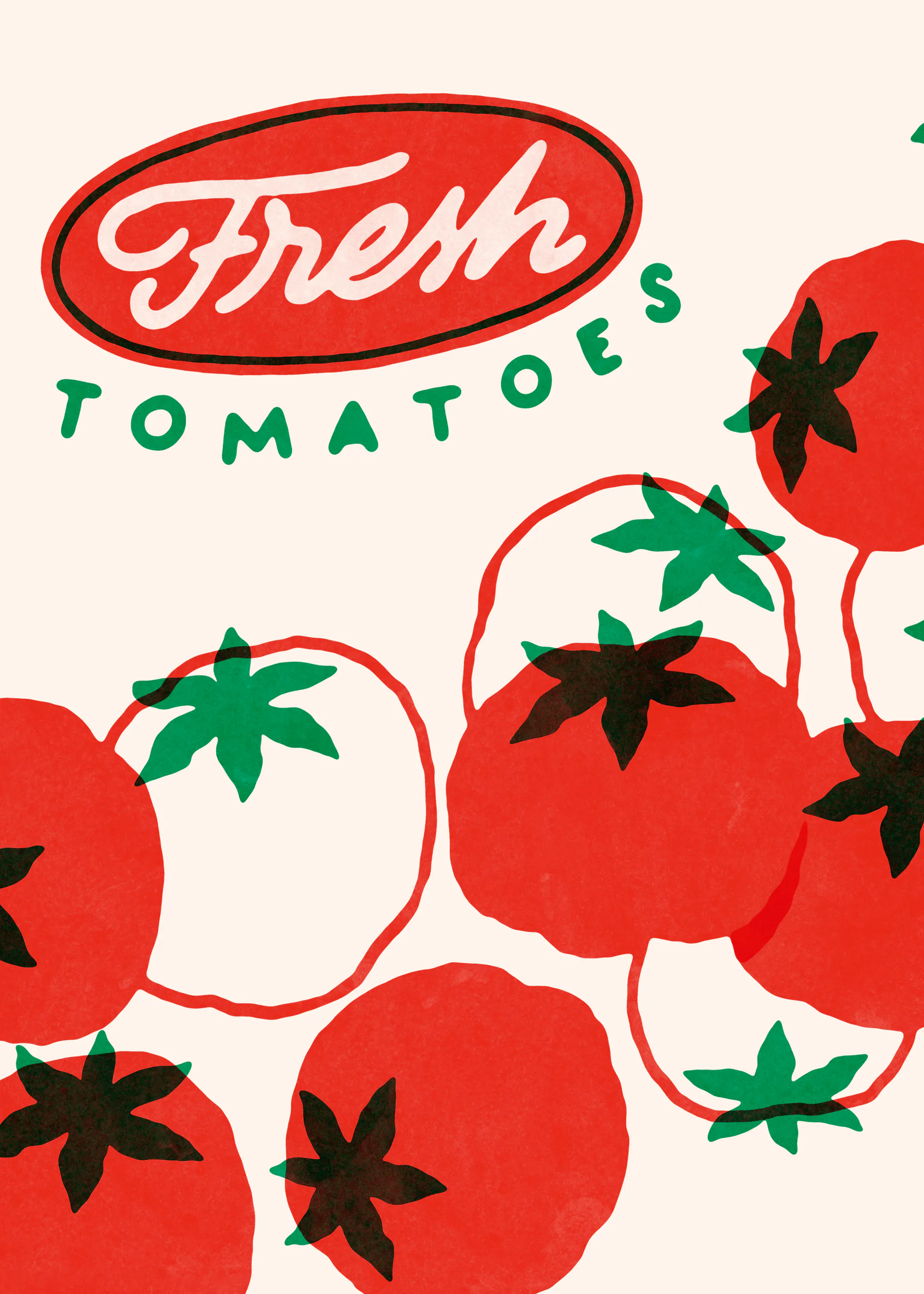 Arté Koola - Frische rote Tomaten Poster 0
