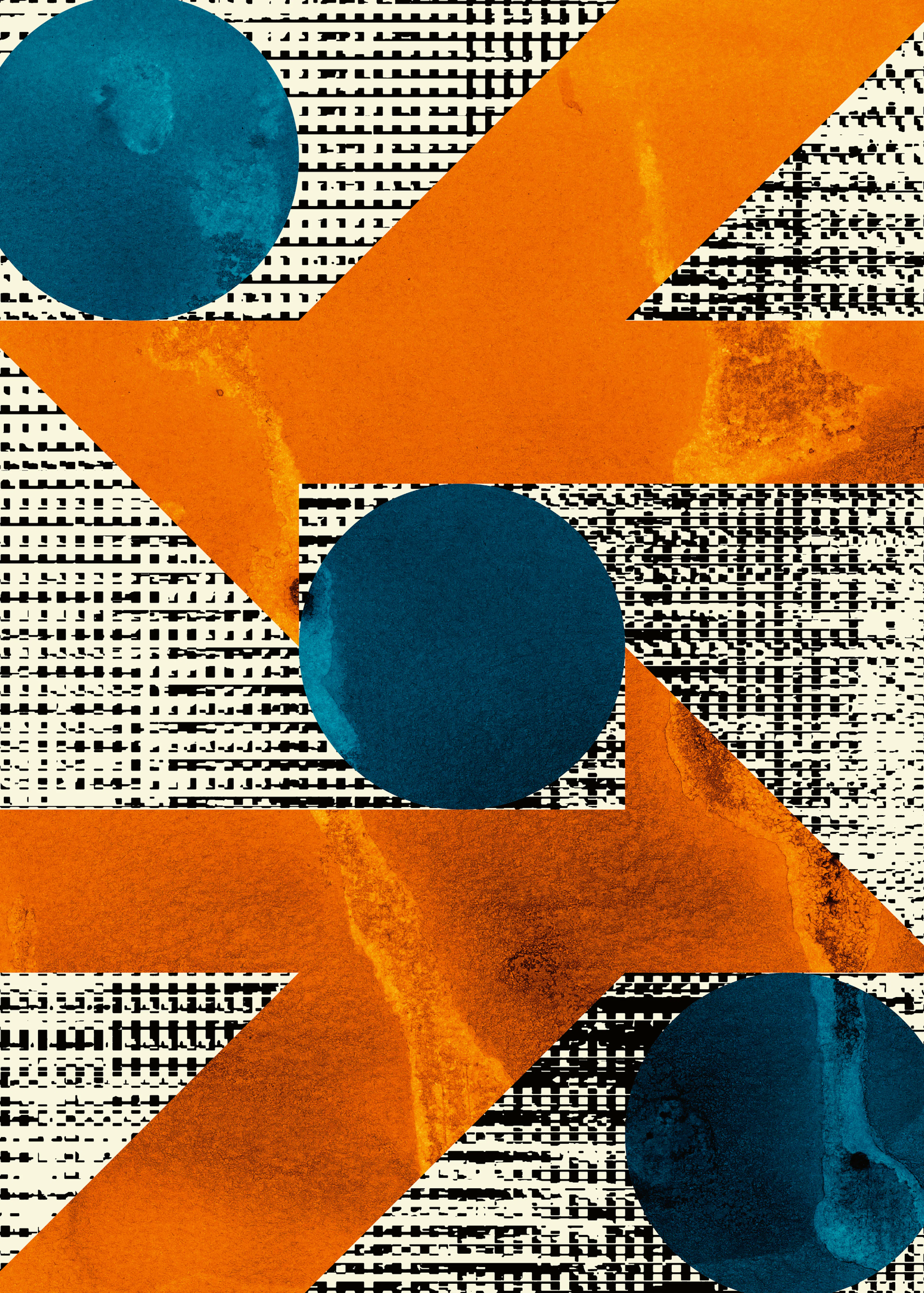 Petr Strnad - Rythme géométrique moderne Poster 0