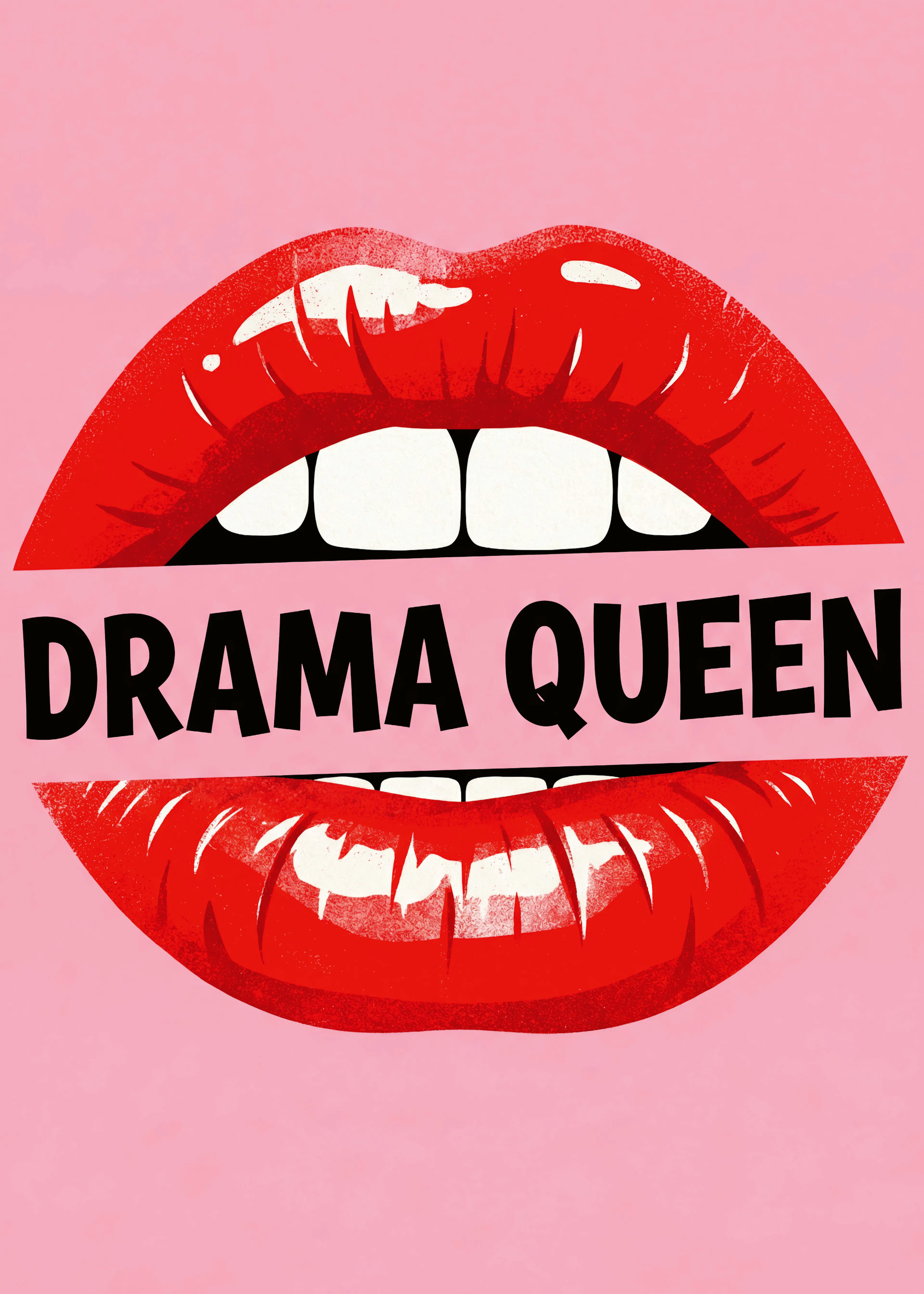 Andreas Magnusson - Rote Lippen Drama Queen Poster 0