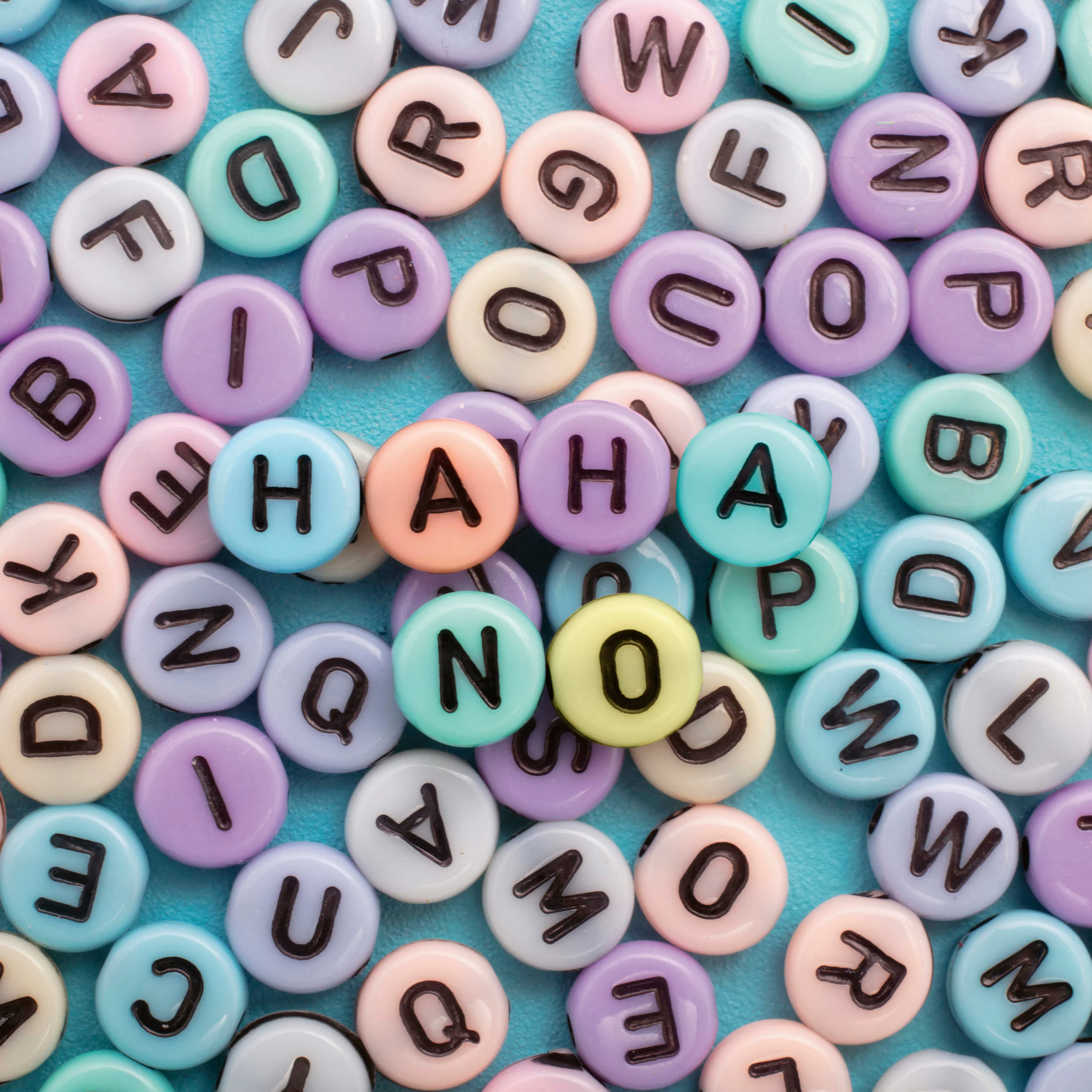 Julia Ramiro - Playful Letter Beads Poster 0