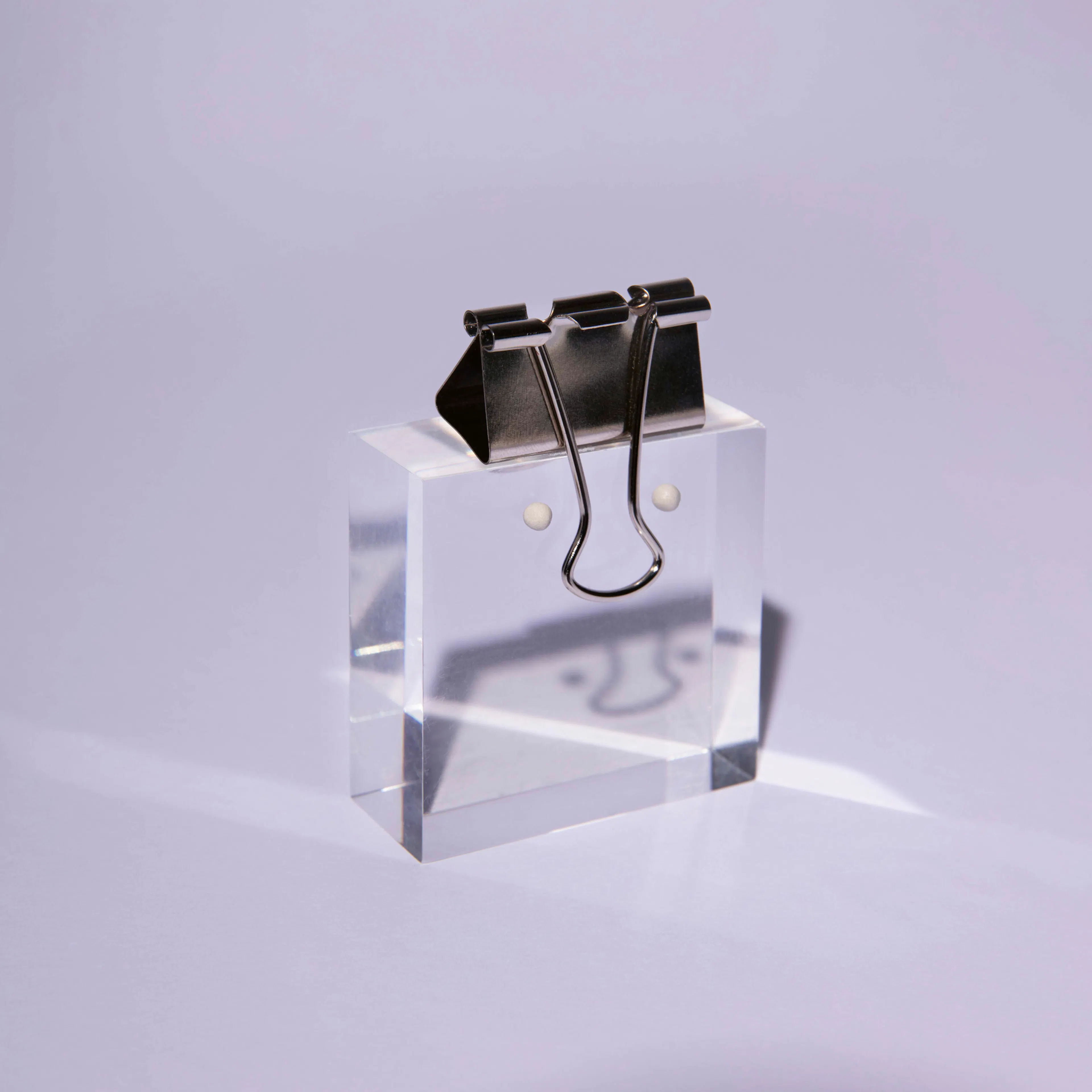 Julia Ramiro - Playful Binder Clip Cube Poster 0