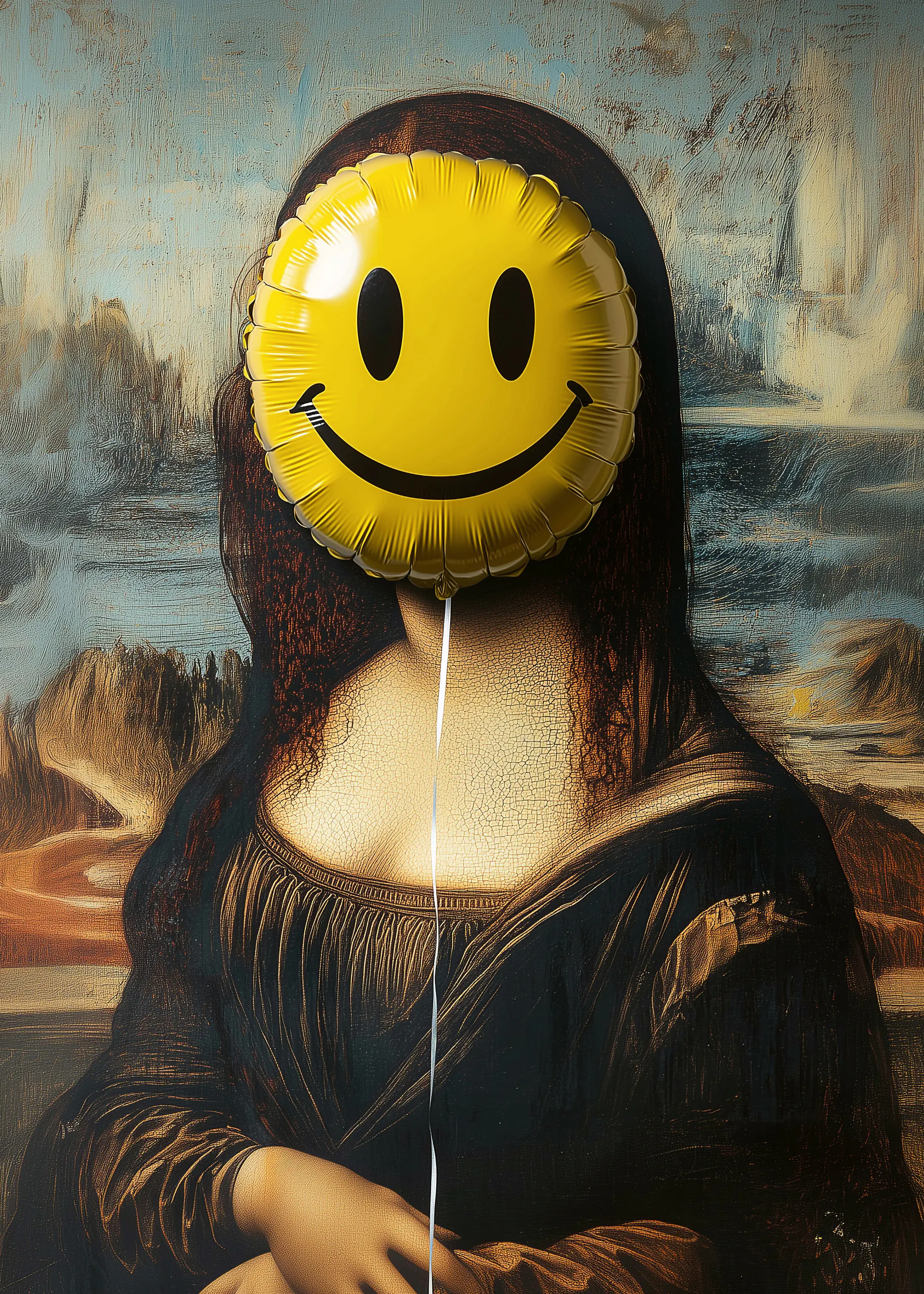 Dikhotomy - Parodie der Mona Lisa Poster 0