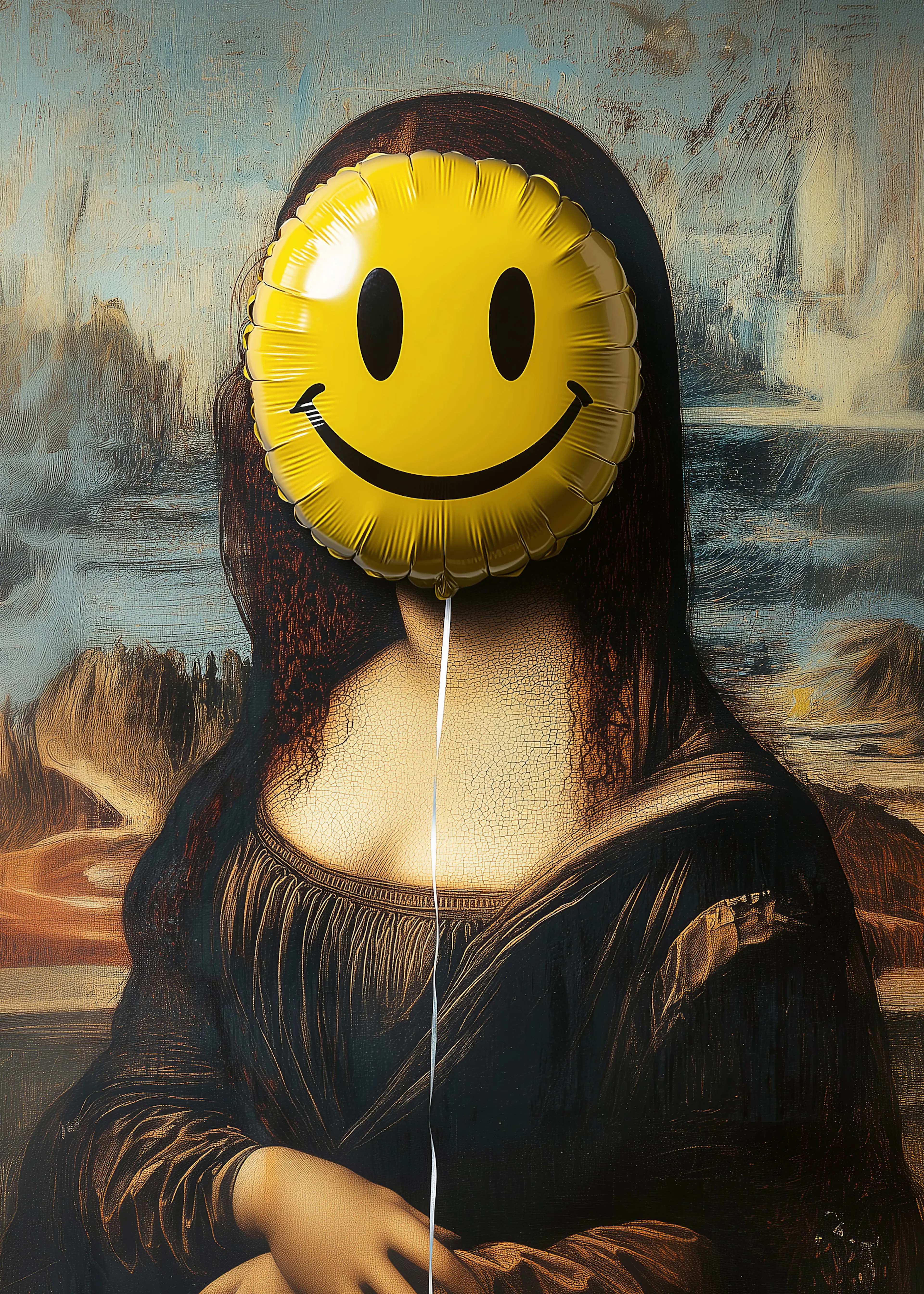 Dikhotomy - Parodie der Mona Lisa Poster 0