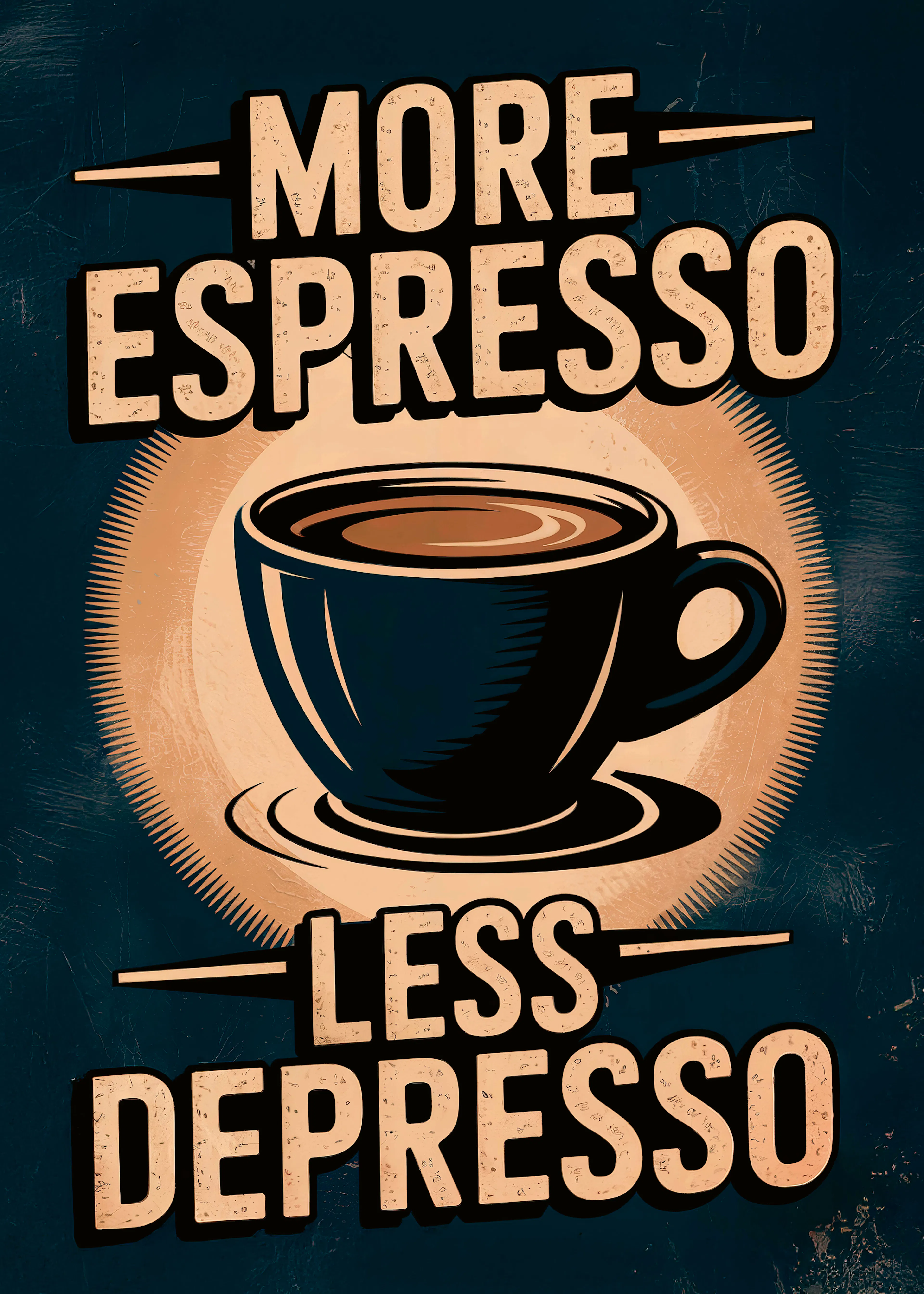 Andreas Magnusson - More Espresso Less Depresso No2 Poster 0