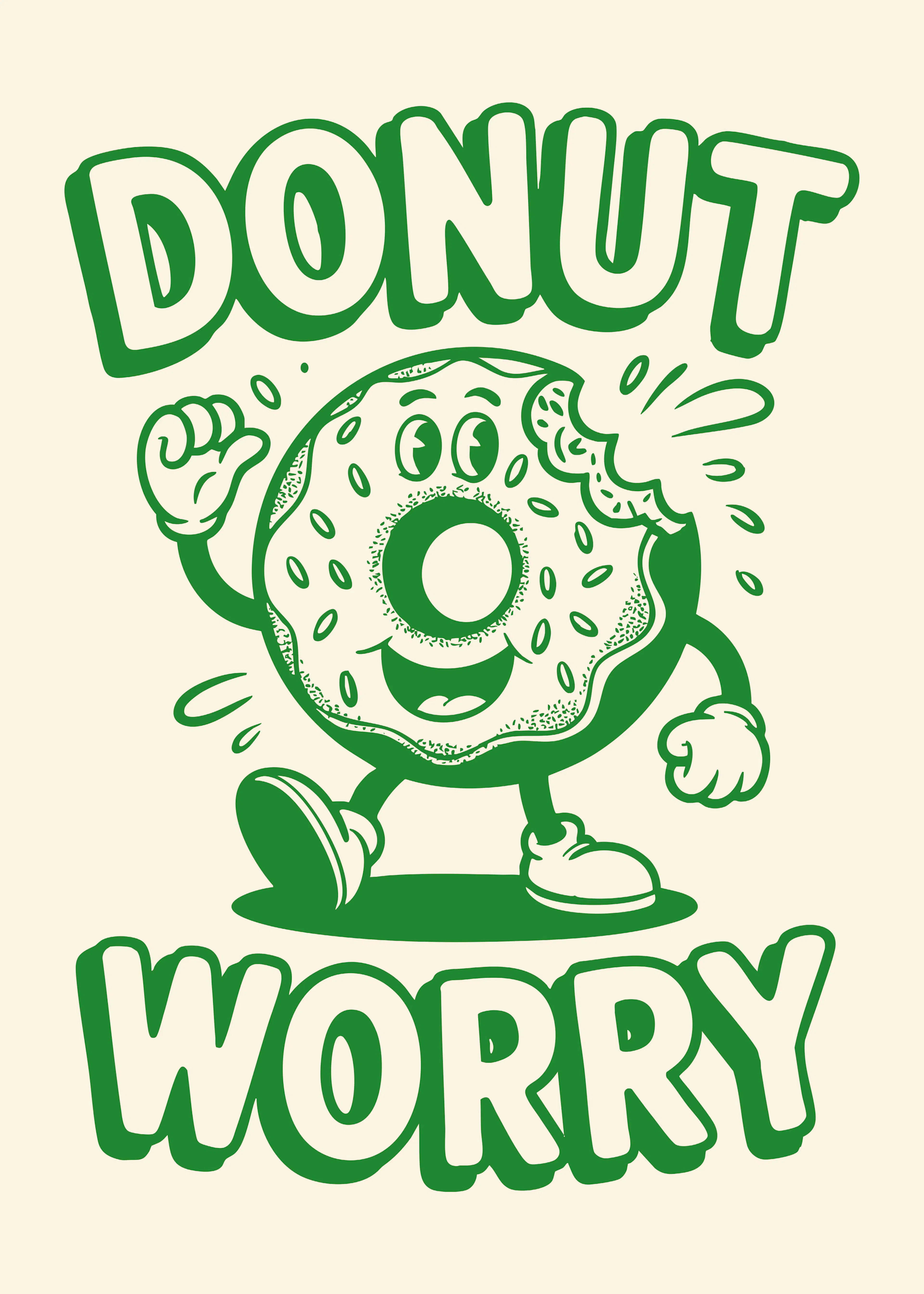 Andreas Magnusson - Donut Worry Character Poster 0