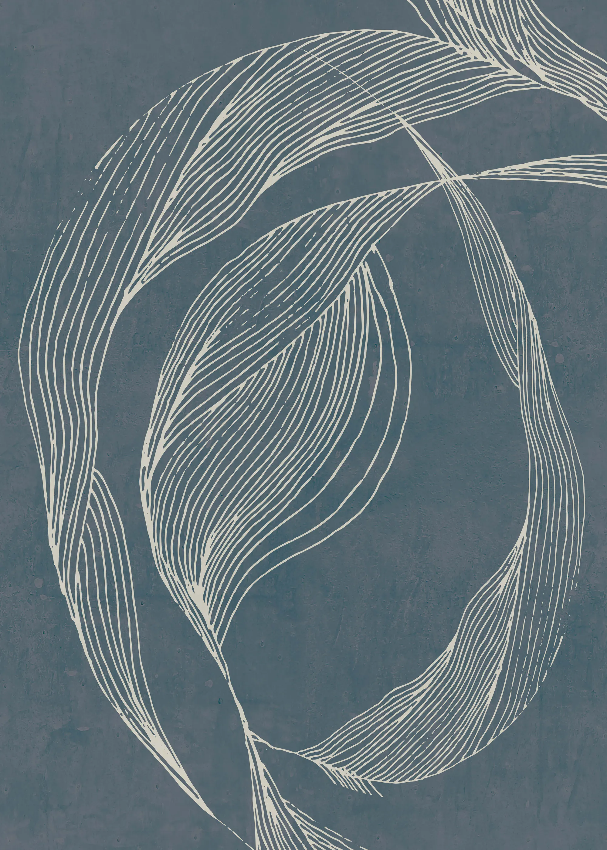 Lucrecia Caporale - Serene Organic Curves Poster 0