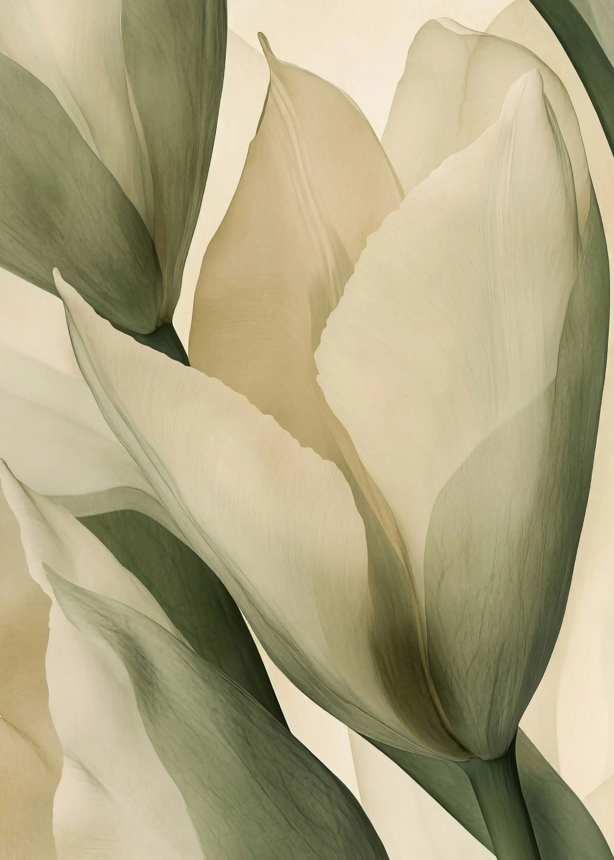 Bilge Paksoylu - Ethereal Tulip Bloom Poster 0