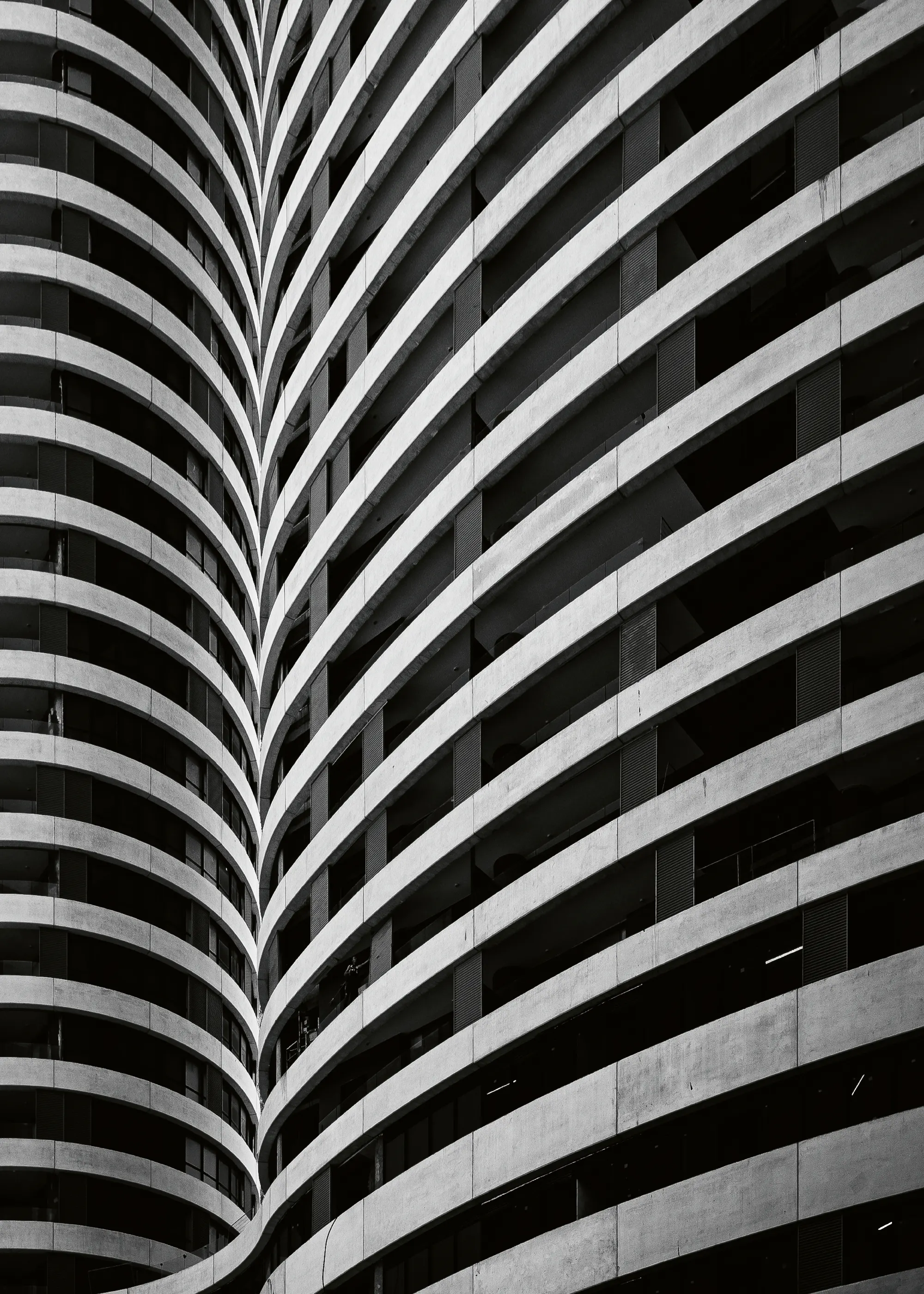 Aryeh Wiseglass - Linee Urbane Curve Poster 0