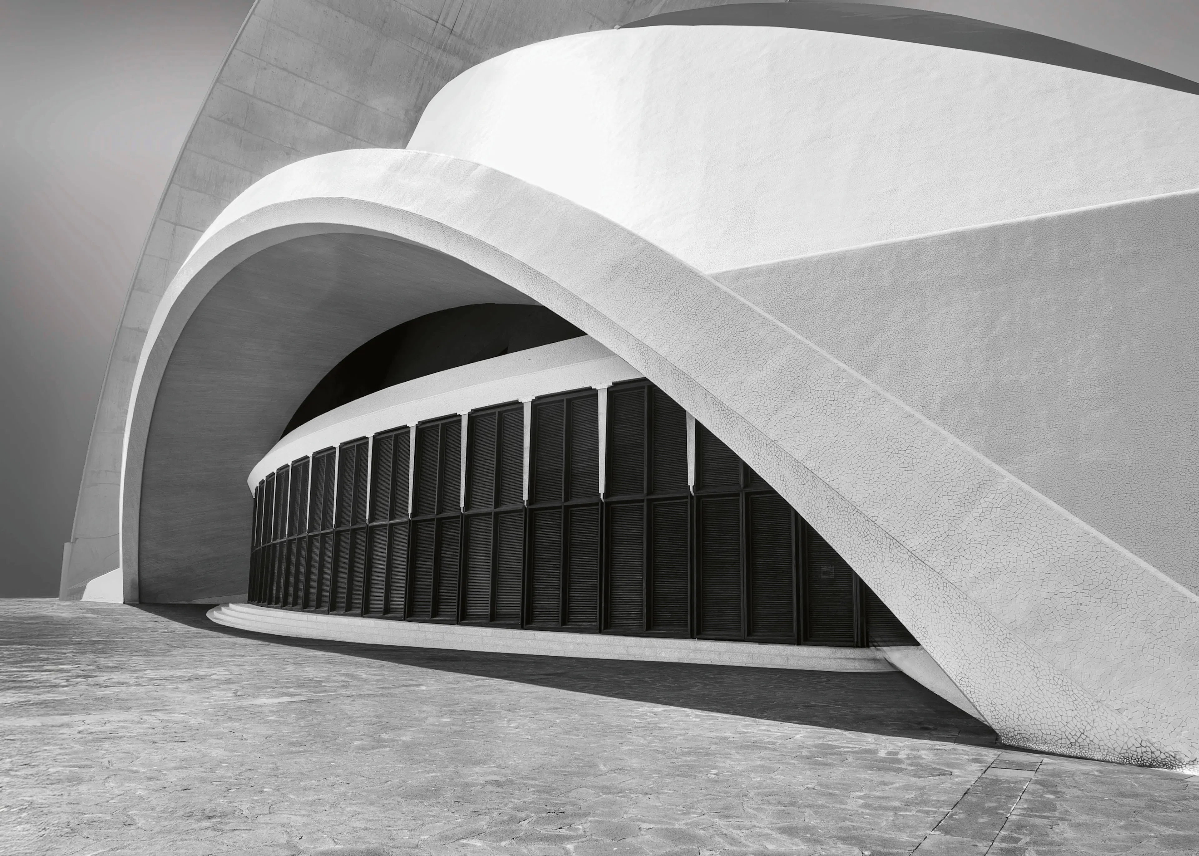 Montserrat Alviani - Moderní architektonické křivky plakát 0