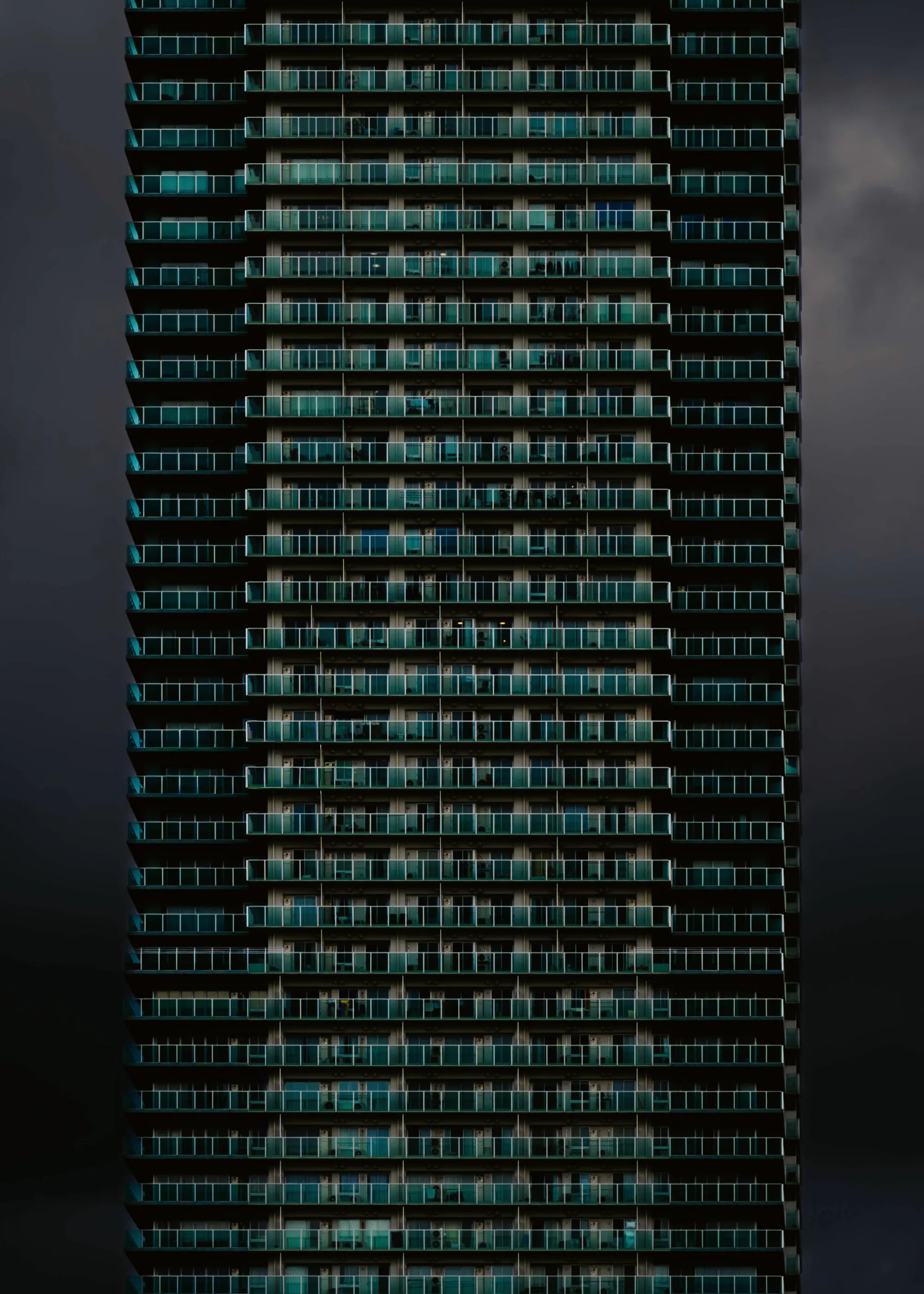 Unlusion - Façade de verre sarcelle Poster 0