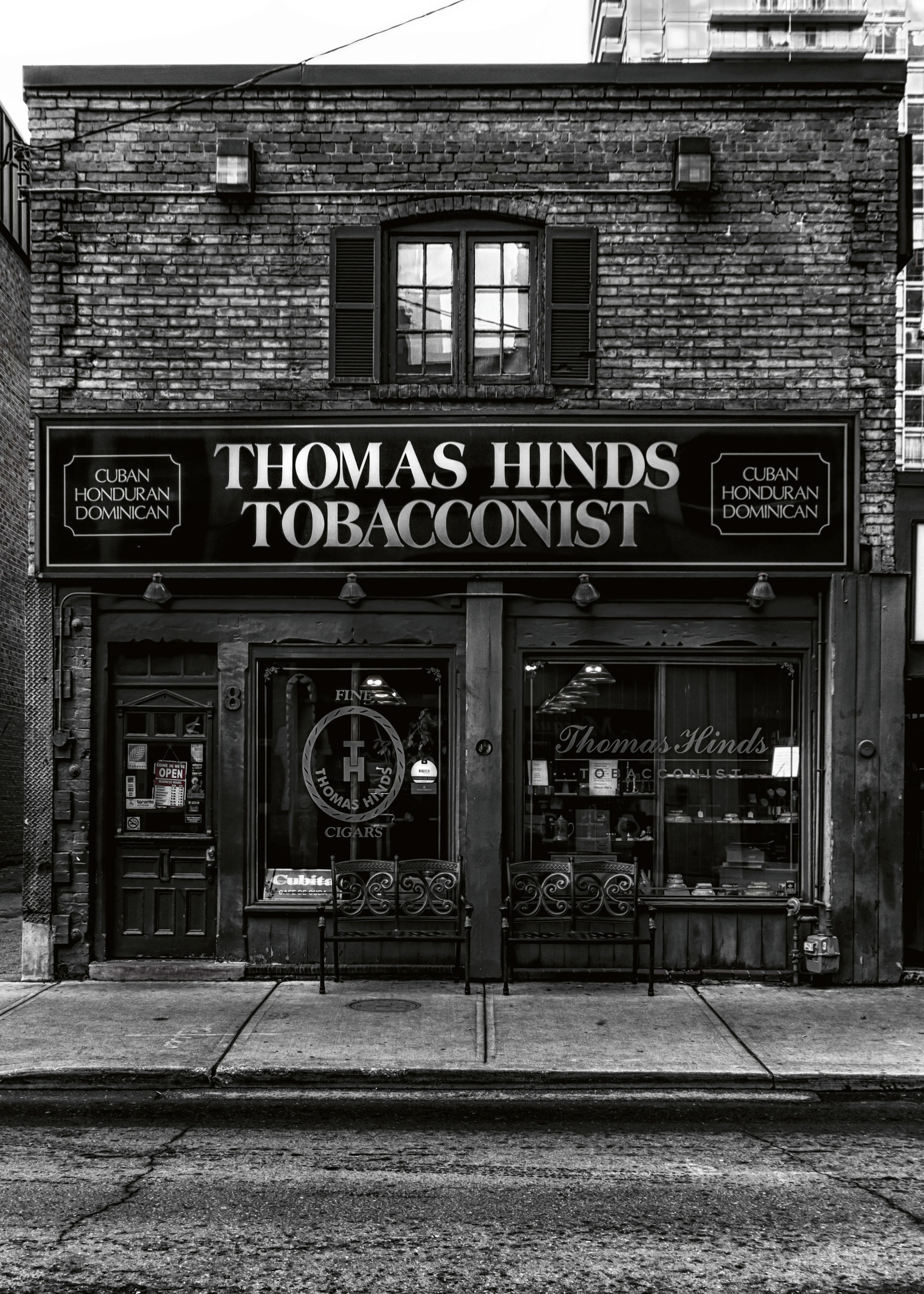 The Learning Curve Photography - Vintage Tobacconist Shop Poster 0