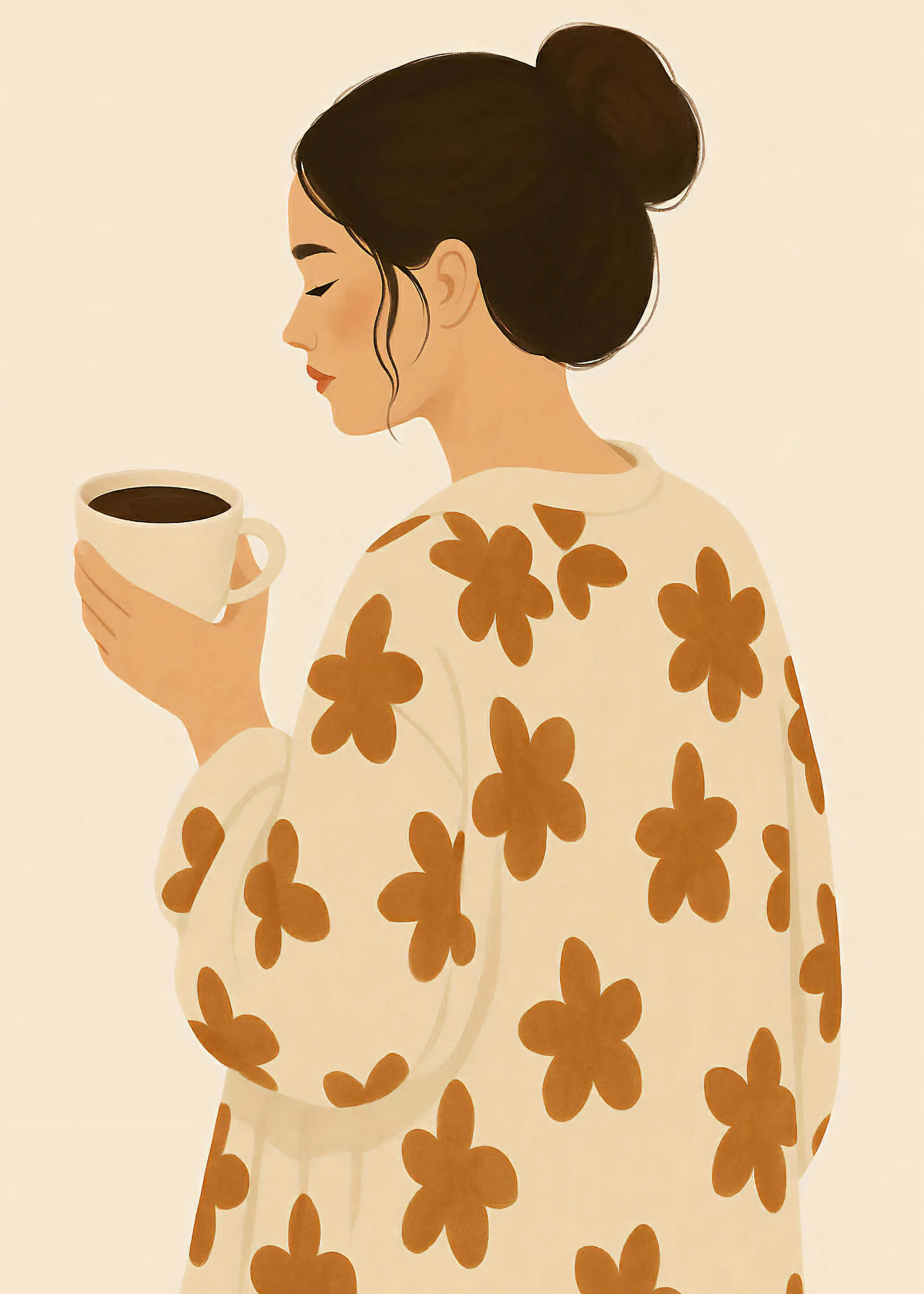 Annika Persson - Friedlicher Kaffeemorgen Poster 0