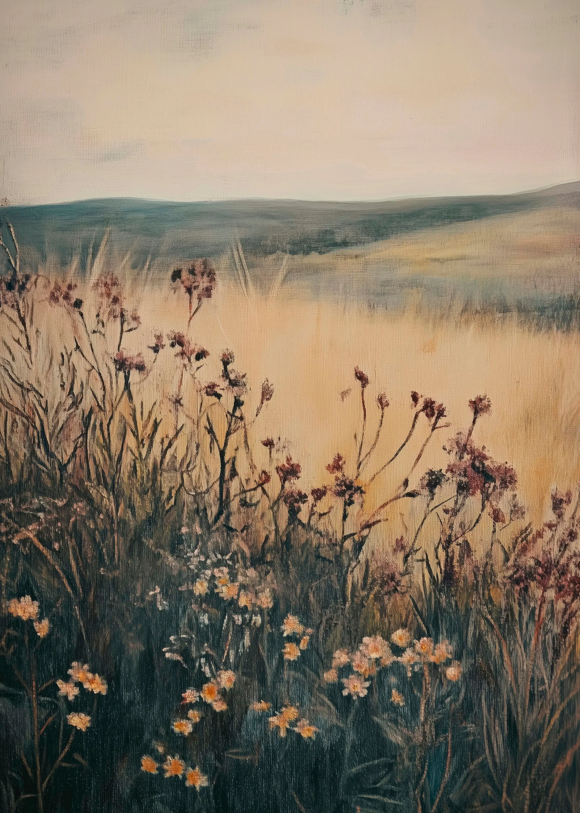 Melloi Art Prints - Summer Field Flowers Poster 0