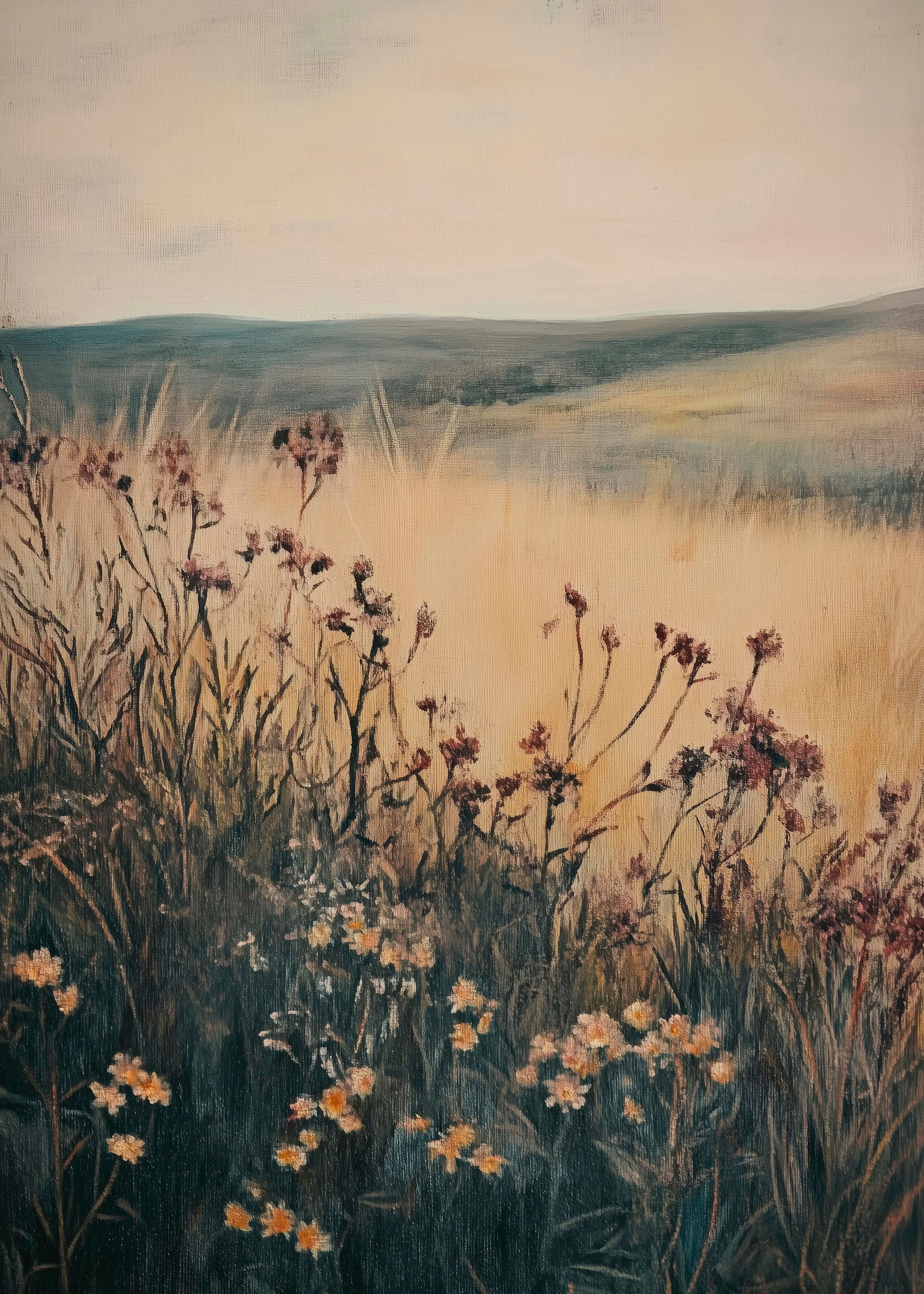 Melloi Art Prints - Summer Field Flowers Poster 0