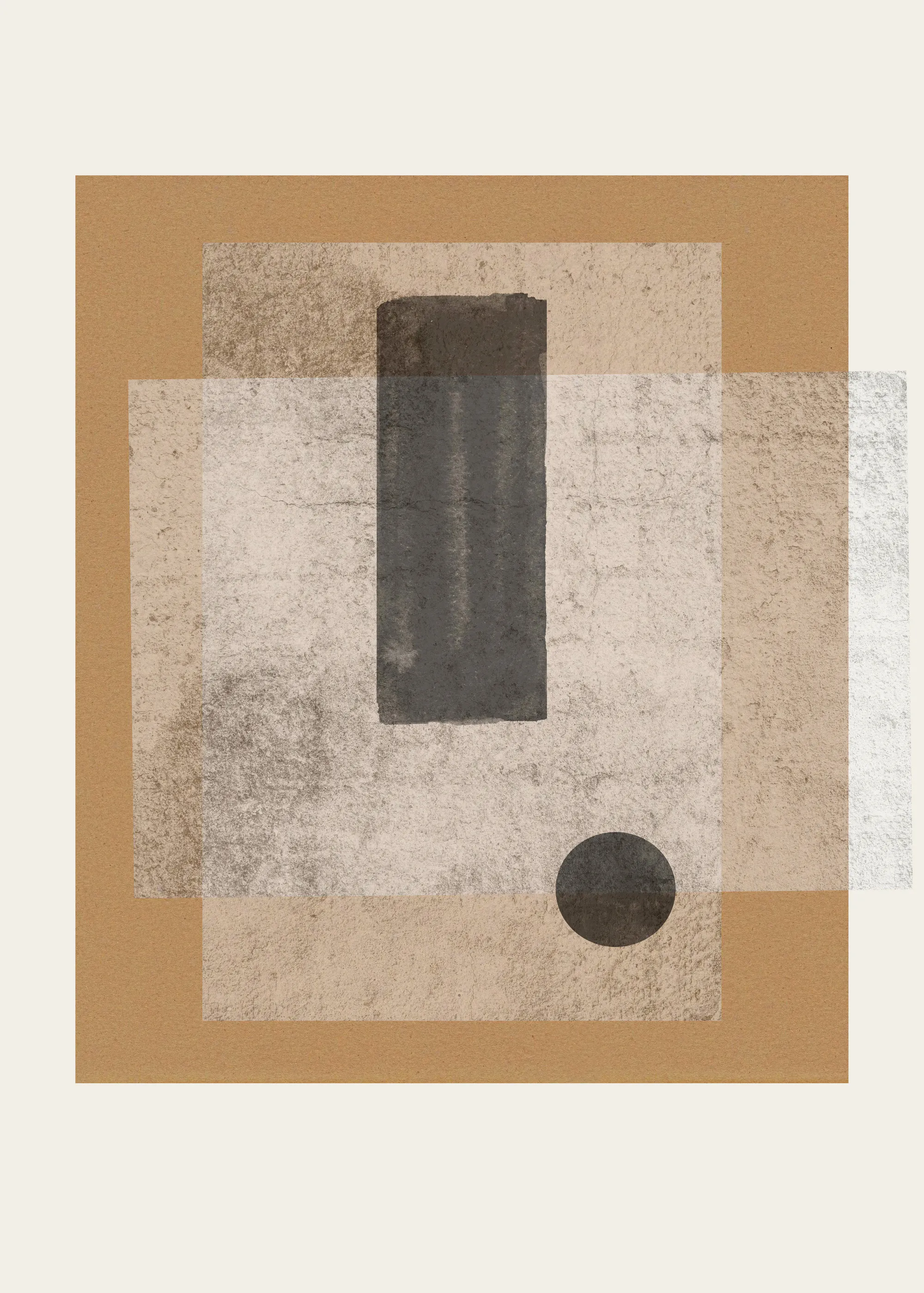 THE MIUUS STUDIO - Harmonie géométrique n°4 Poster 0