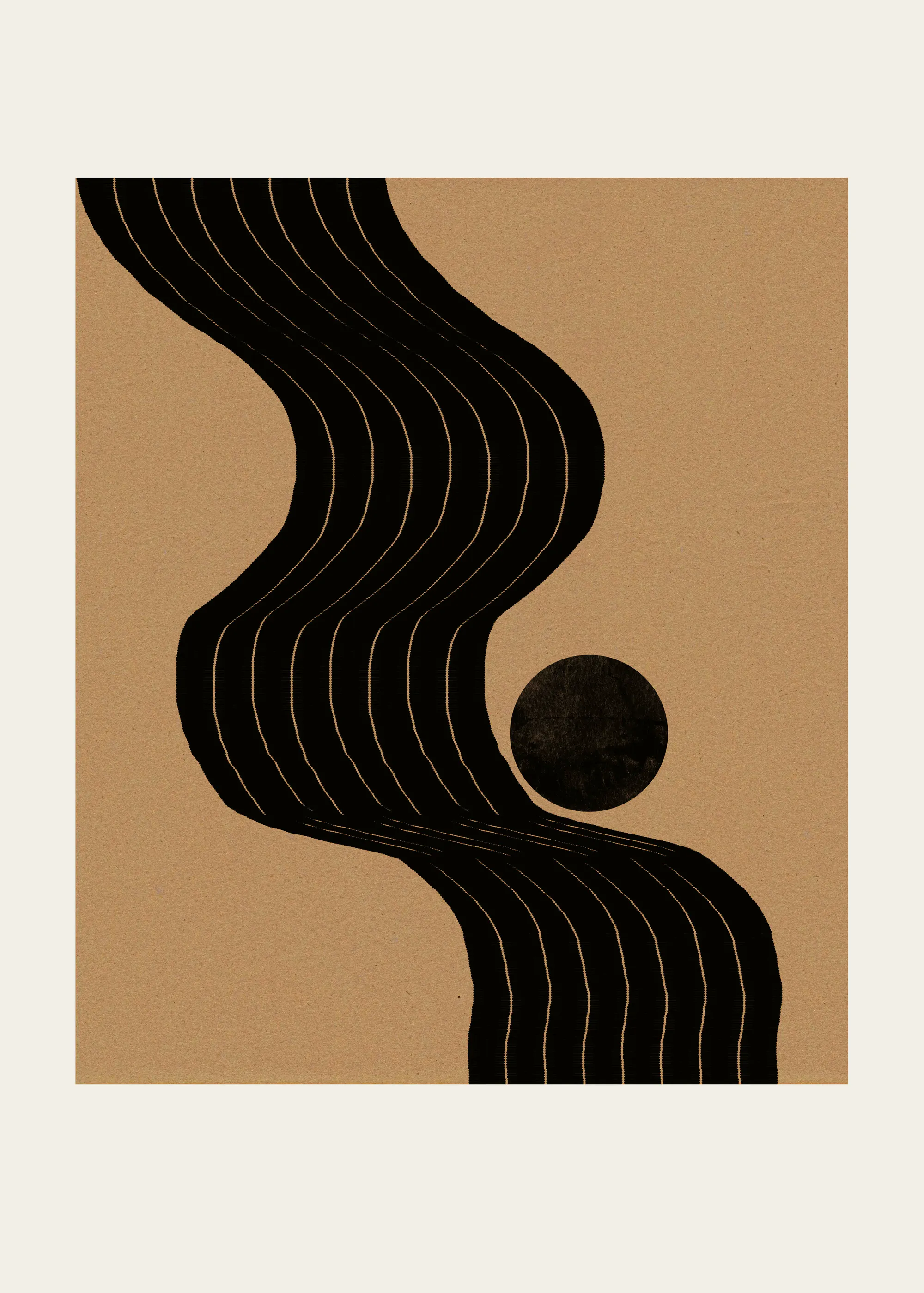 THE MIUUS STUDIO - Chemin courbe harmonieux Poster 0