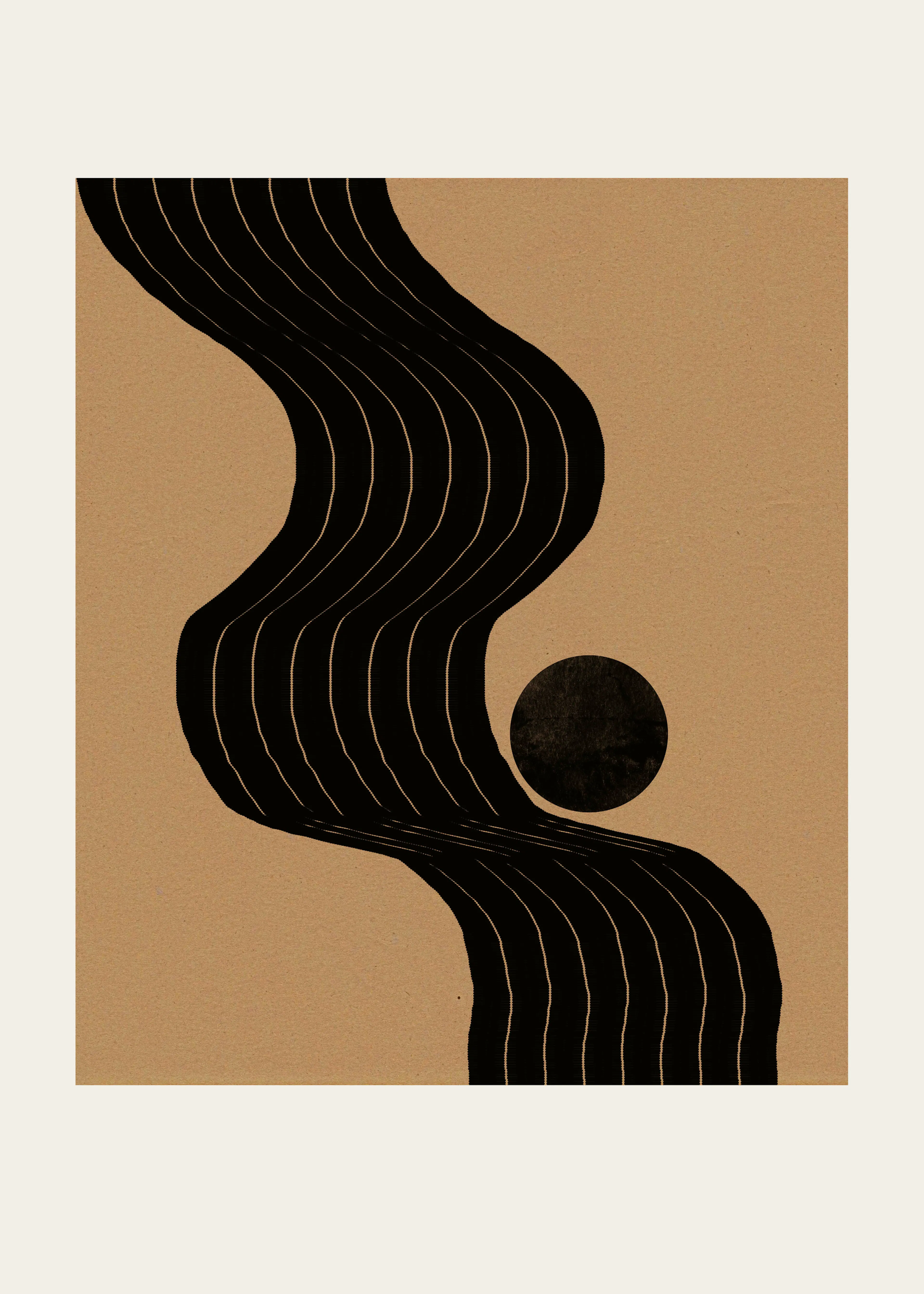 THE MIUUS STUDIO - Chemin courbe harmonieux Poster 0