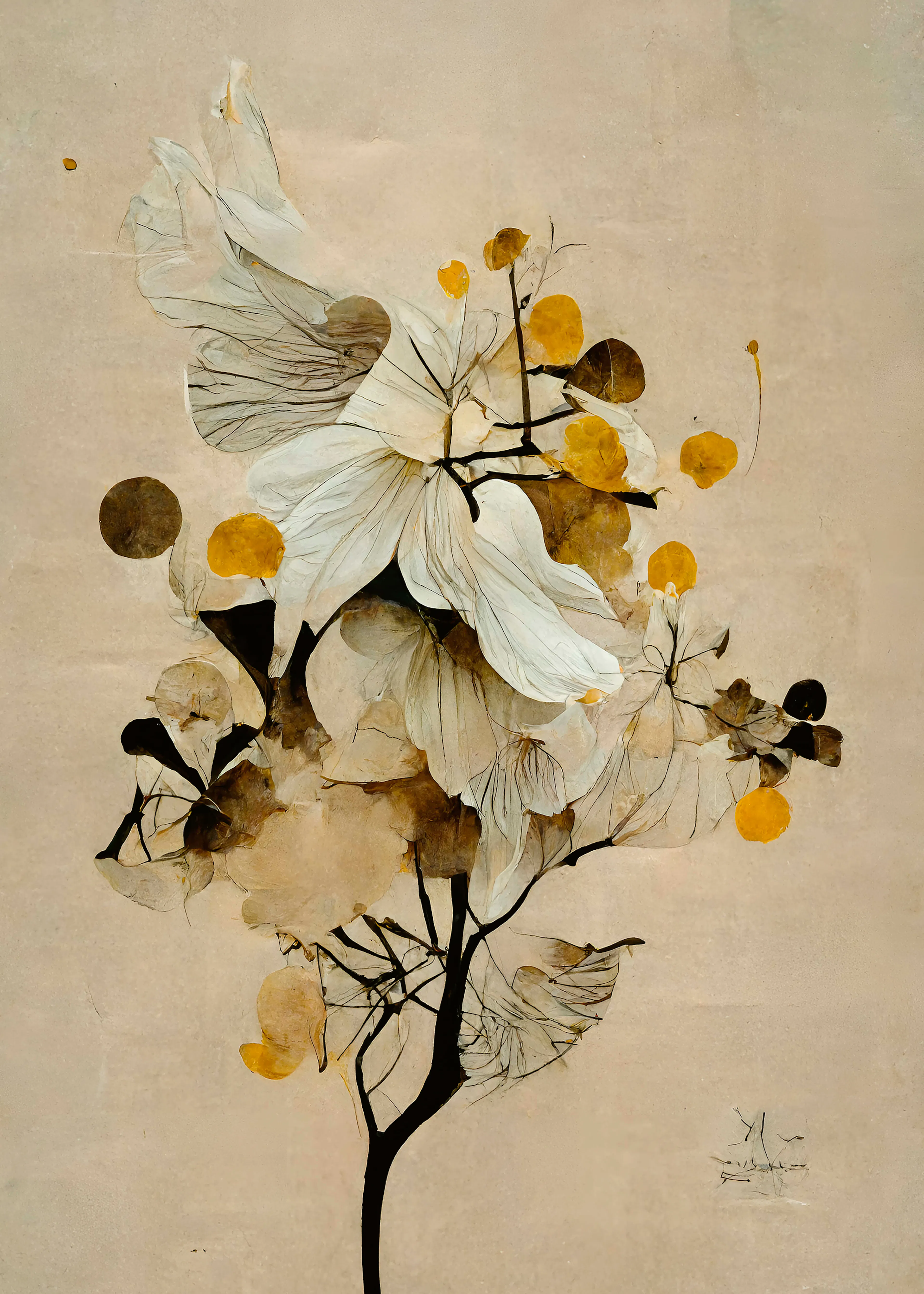 Treechild - Fleurs fantaisistes Poster 0
