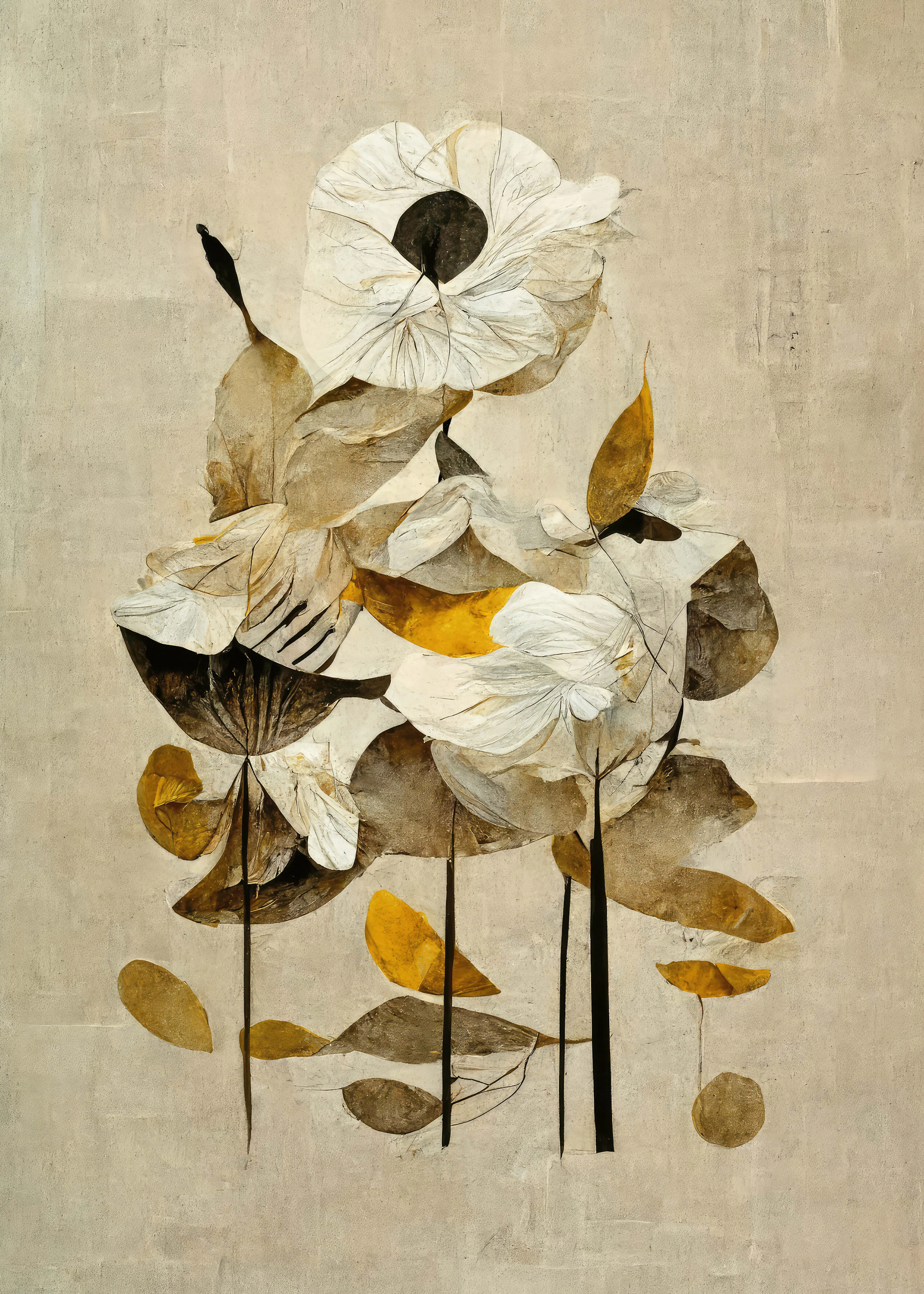 Treechild - Pétales et feuilles Poster 0