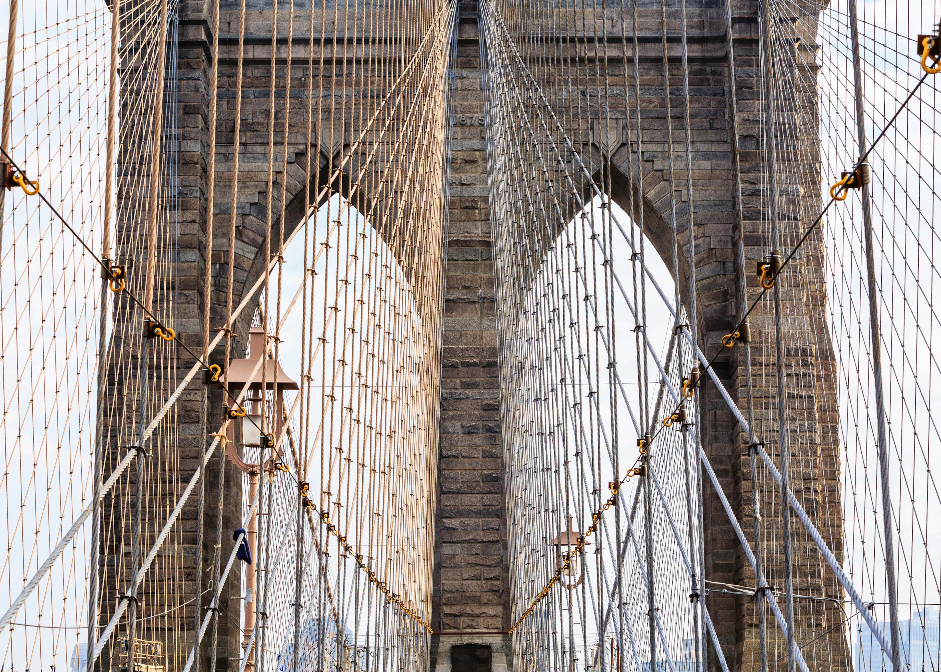 Francois Roughol - Brooklyn Bridge Stenvalv Poster 0