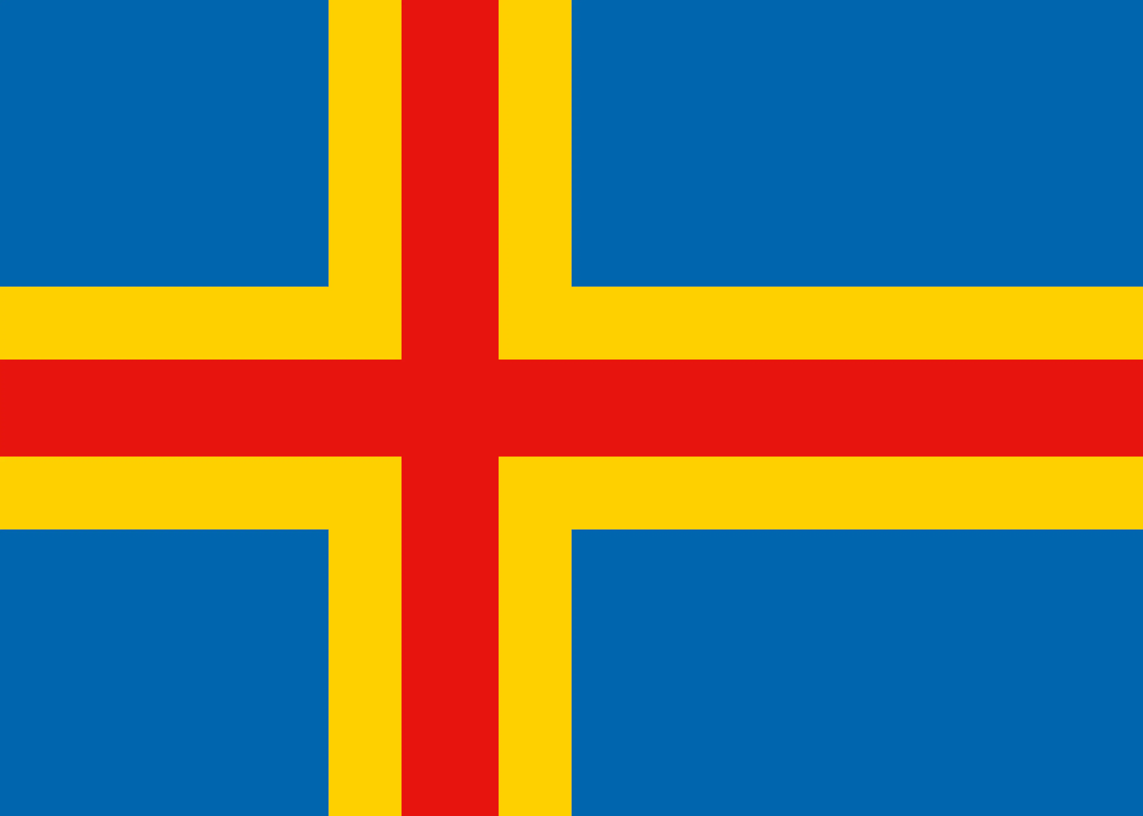 Ålandeilanden vlag Poster 0