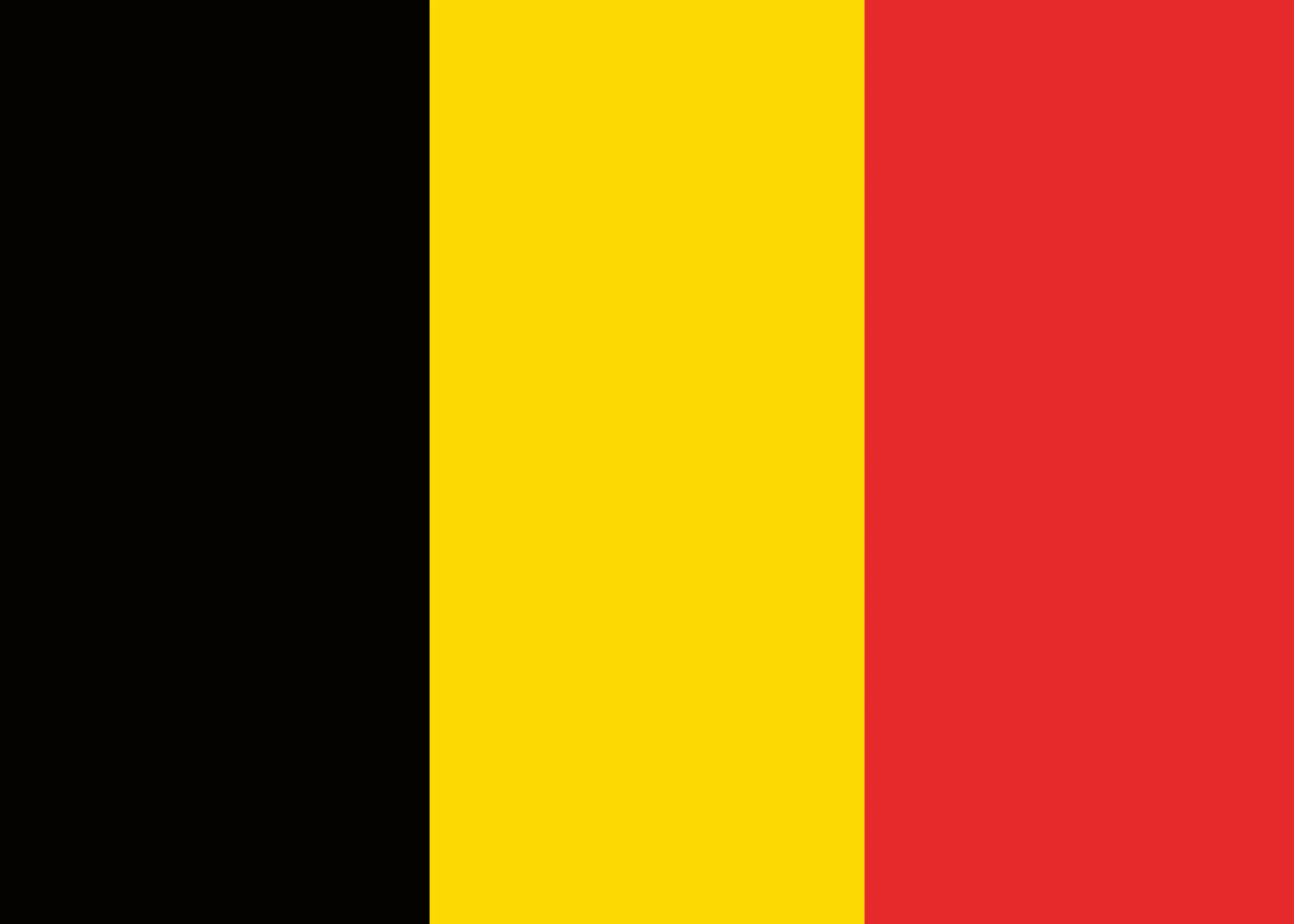 Belgische Flagge Poster 0