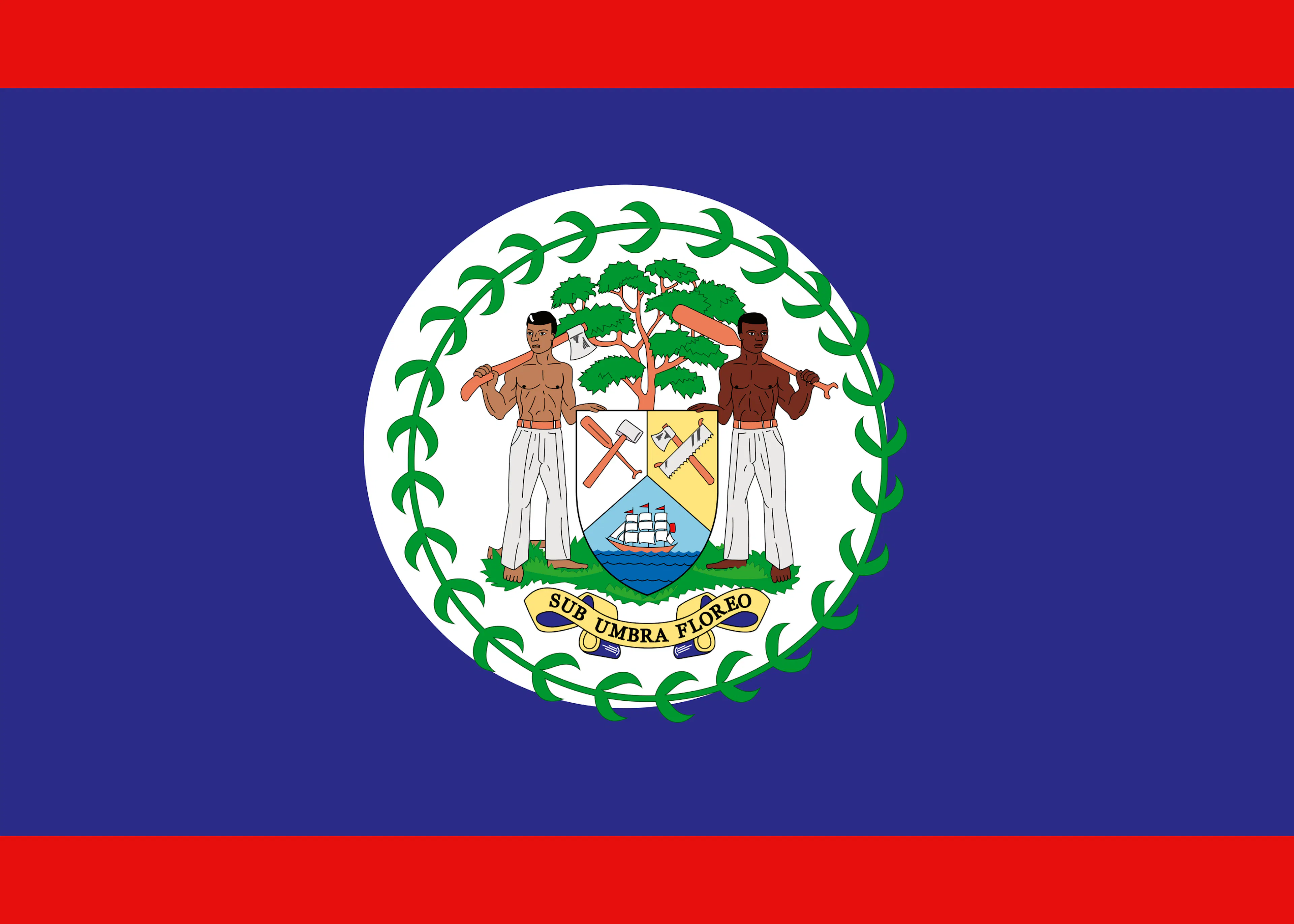 Belize Vlag Poster 0