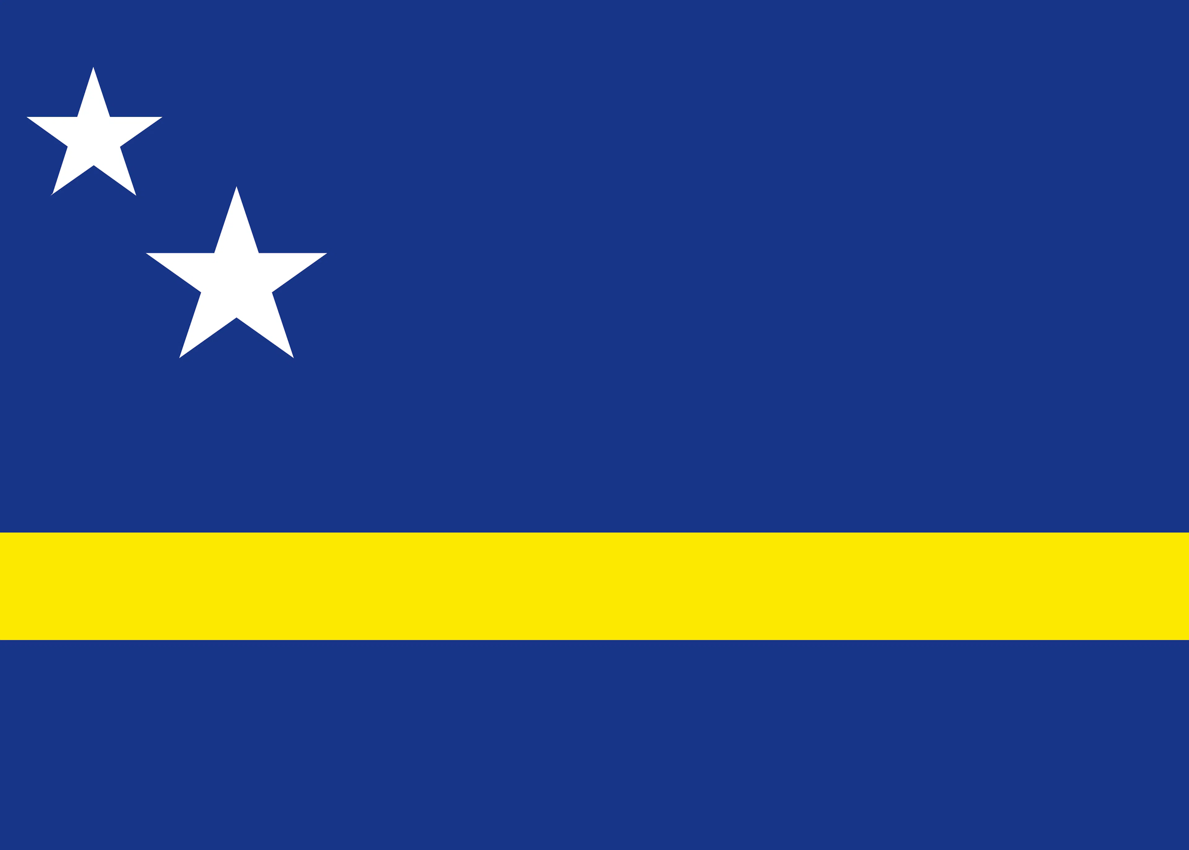 Curacao Flagge Poster 0