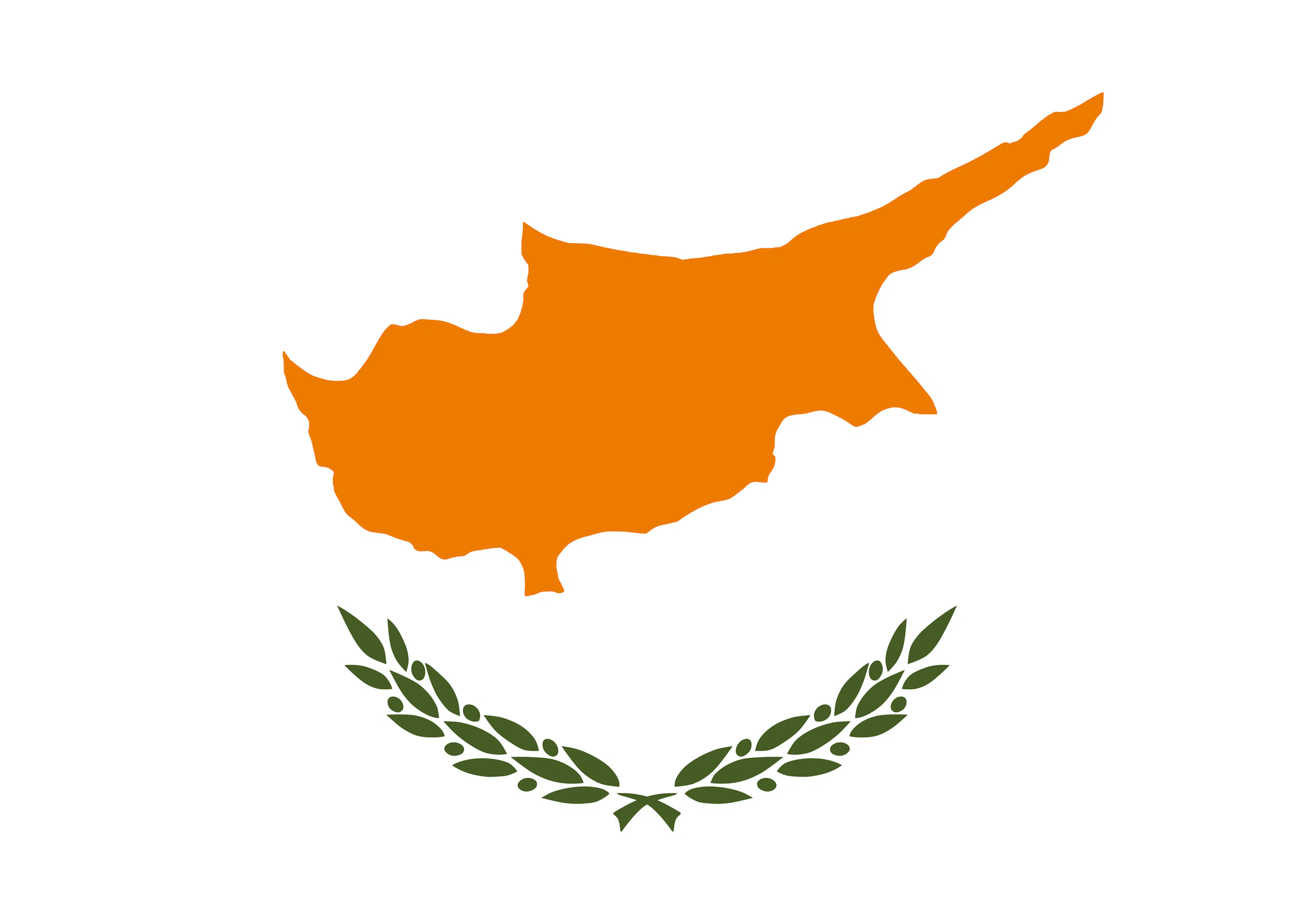Zypernflagge Poster 0