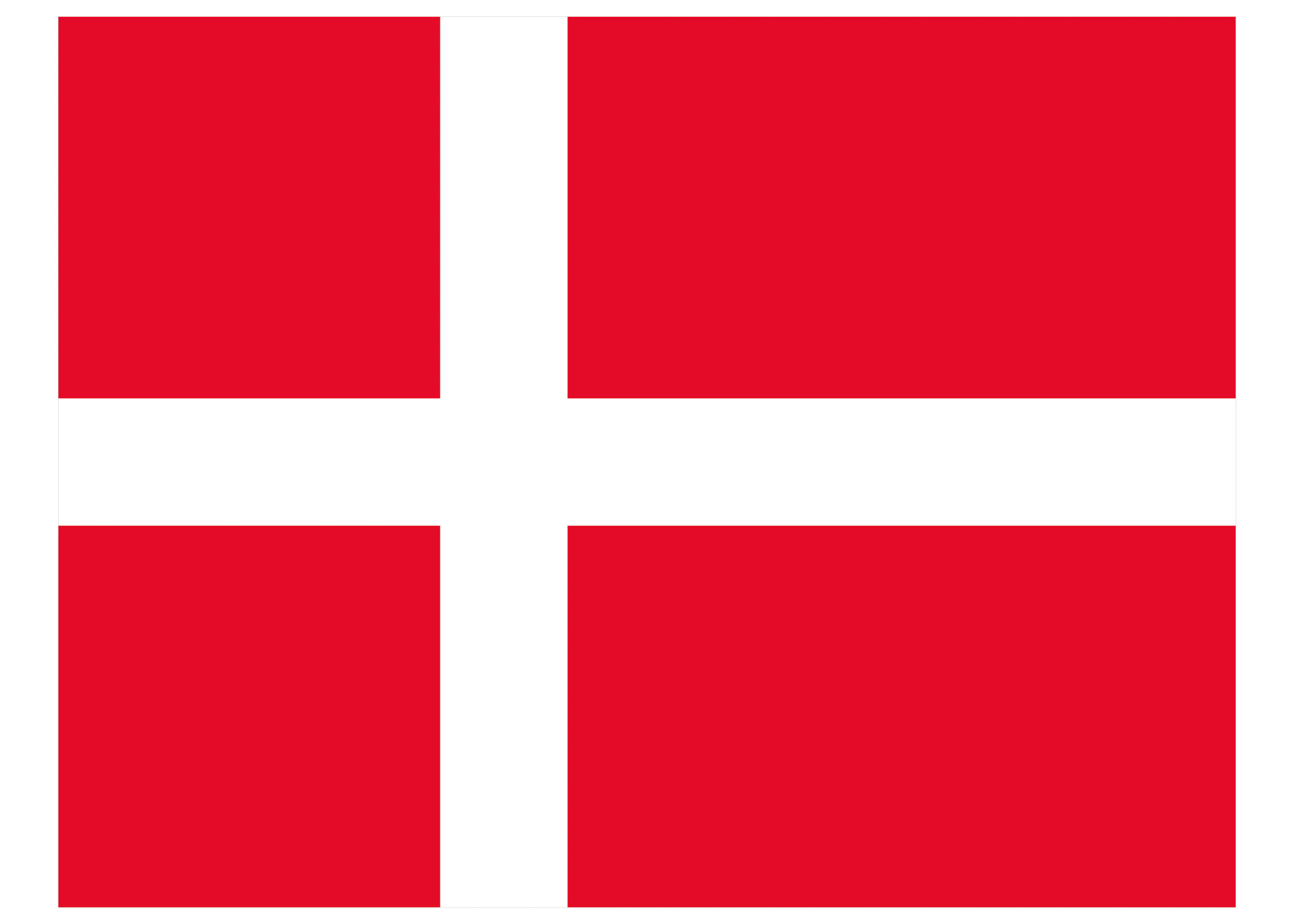 Dänemark Flagge Poster 0