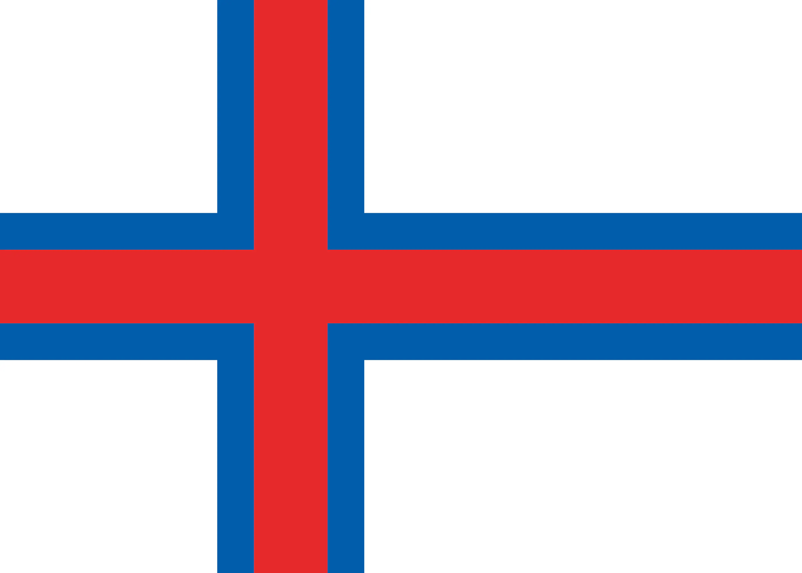 Färöer-Inseln-Flagge Poster 0