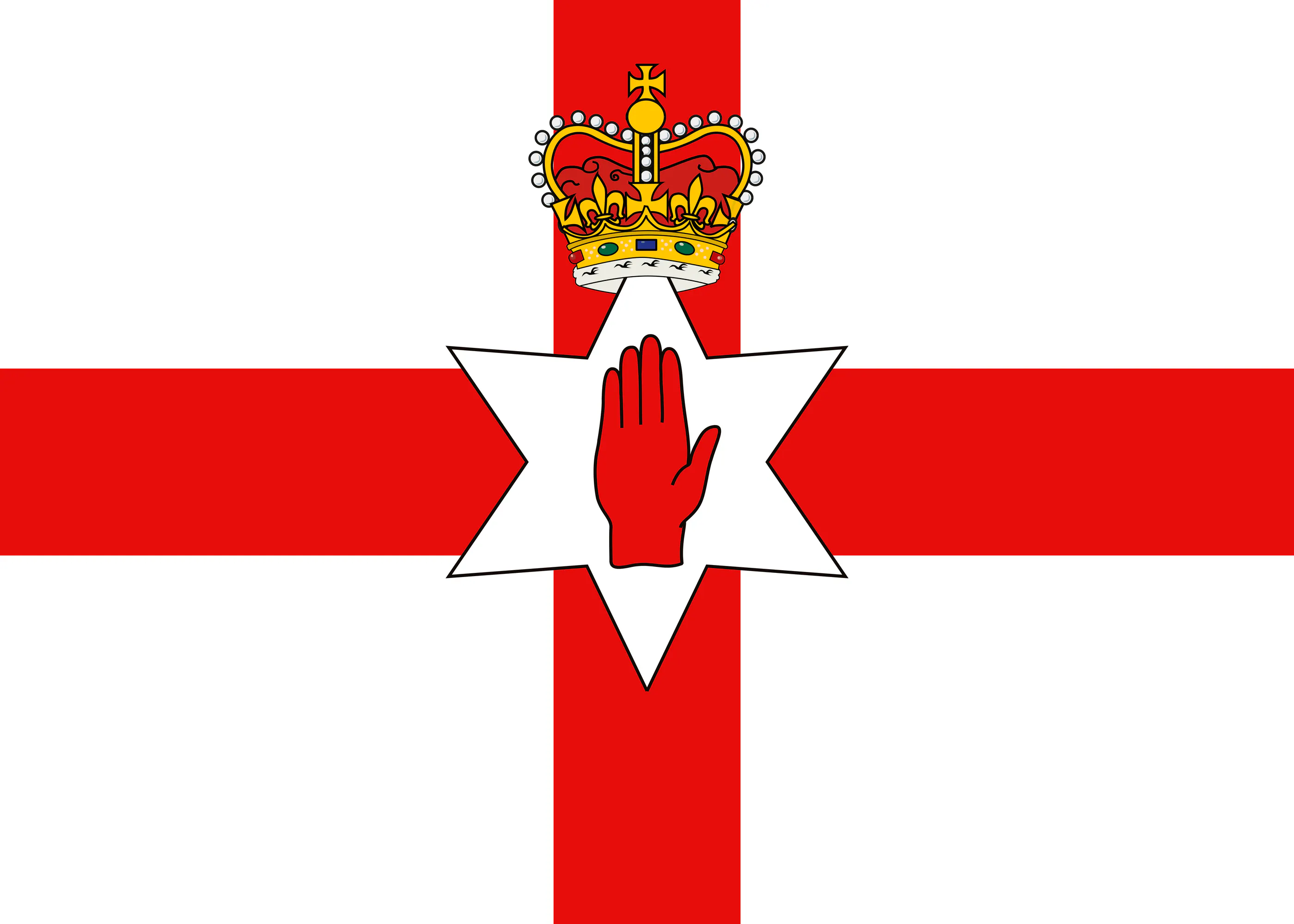 Nordirland Flagge Poster 0