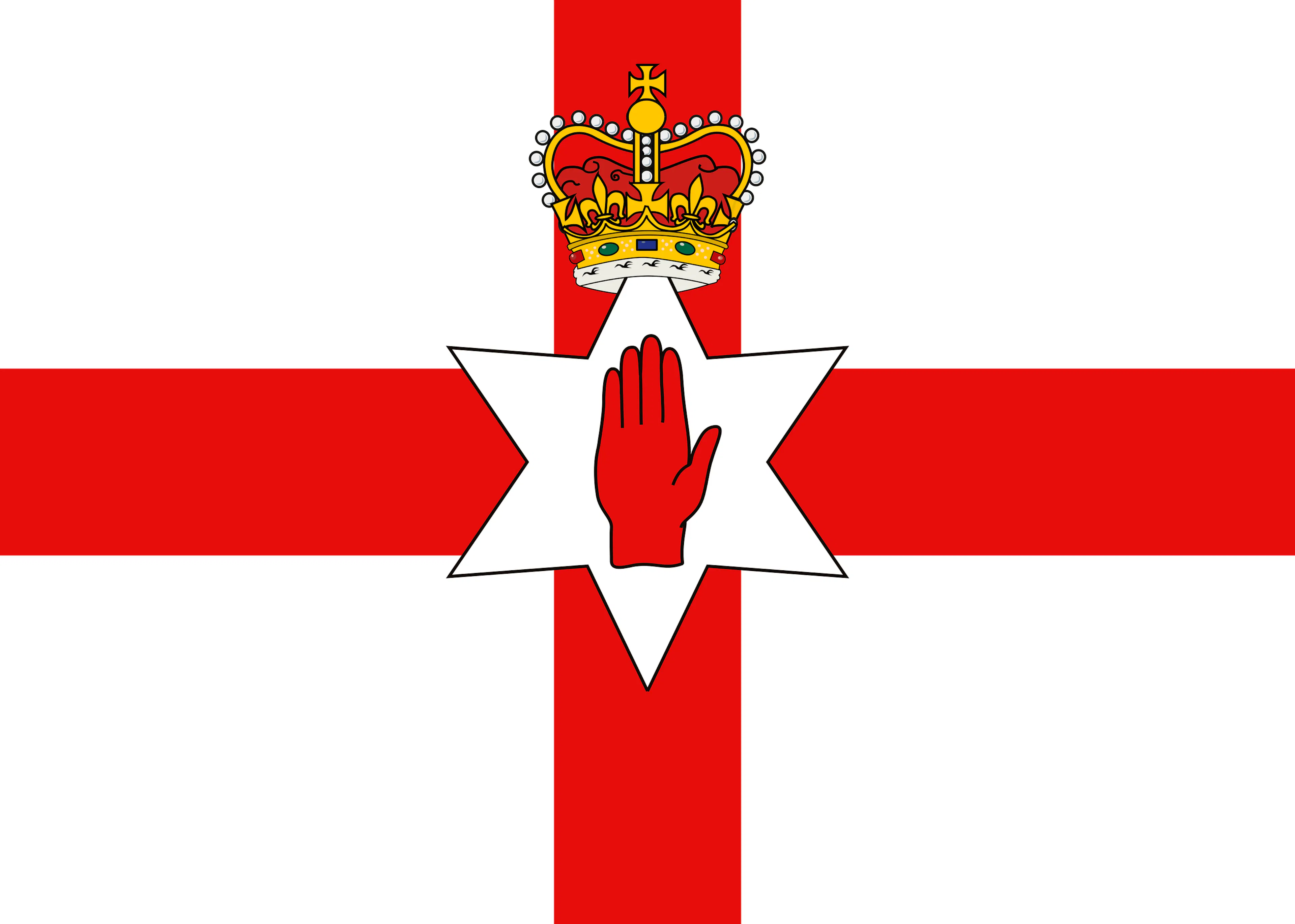 Nordirland Flagge Poster 0