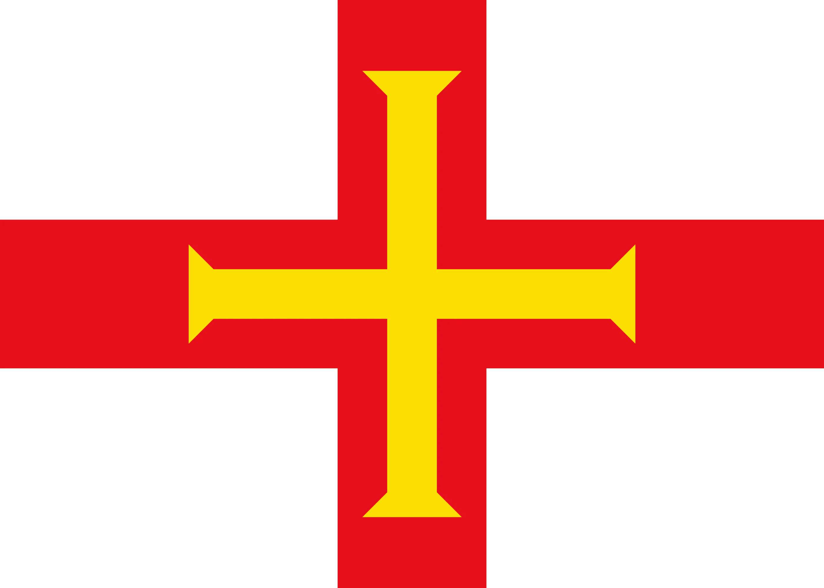 Guernsey Flagge Poster 0