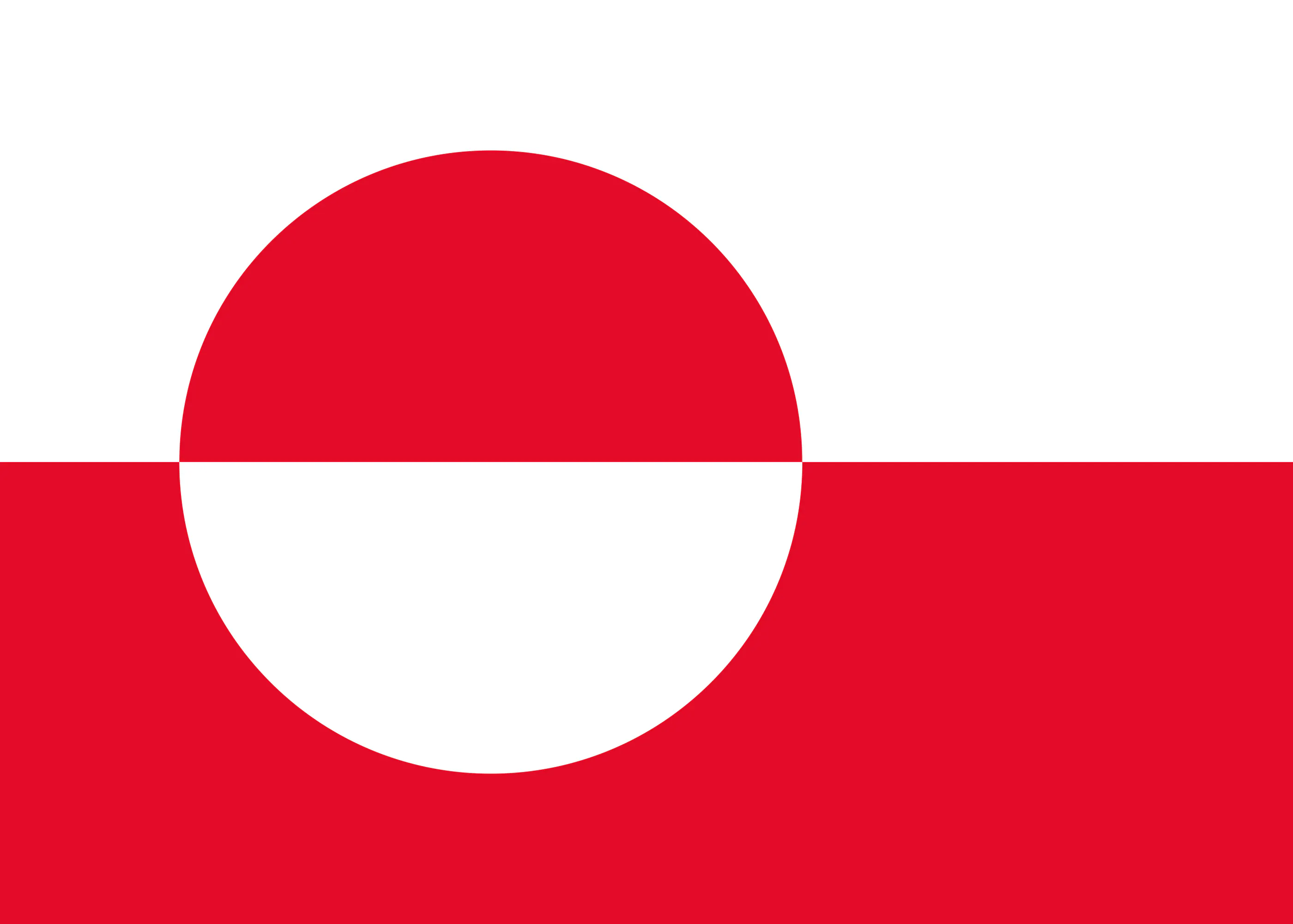 Grönland Flagge Poster 0