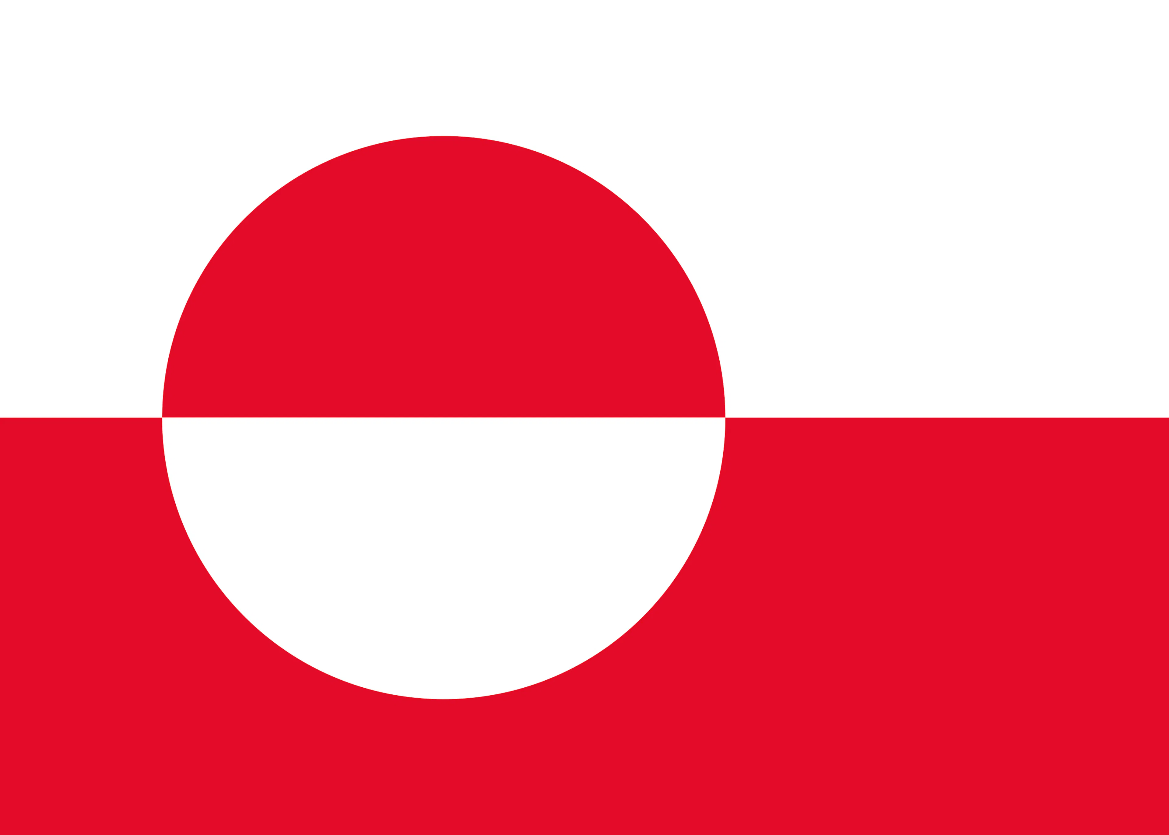 Grönland Flagge Poster 0