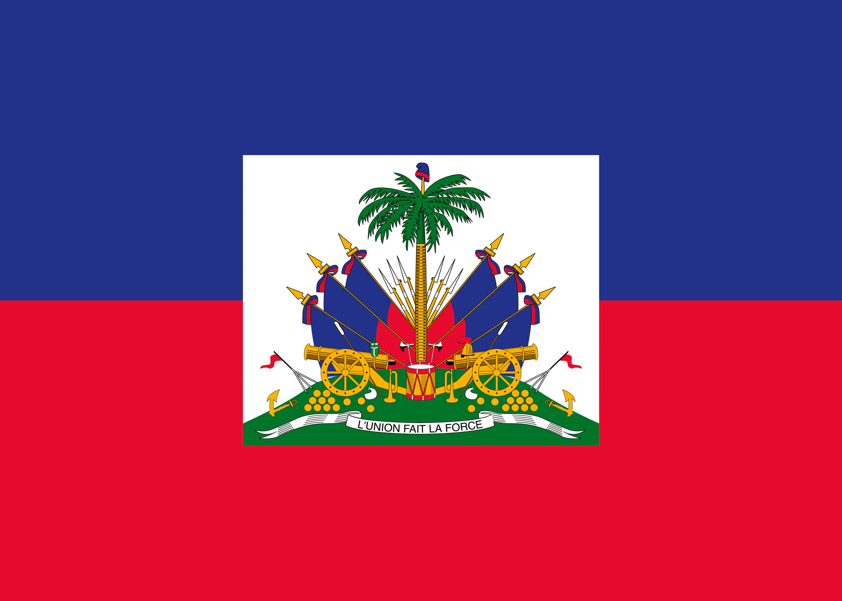Haïtiaanse Vlag Poster 0