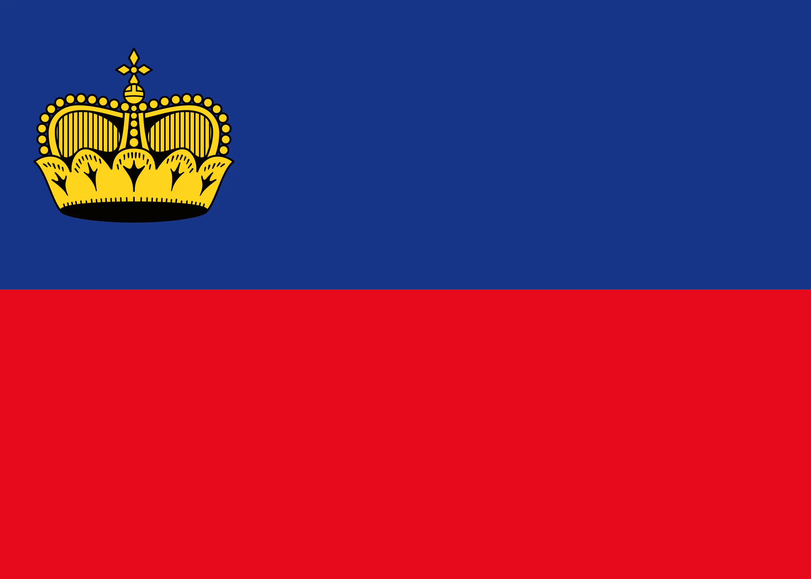 Liechtenstein Flagge Poster 0