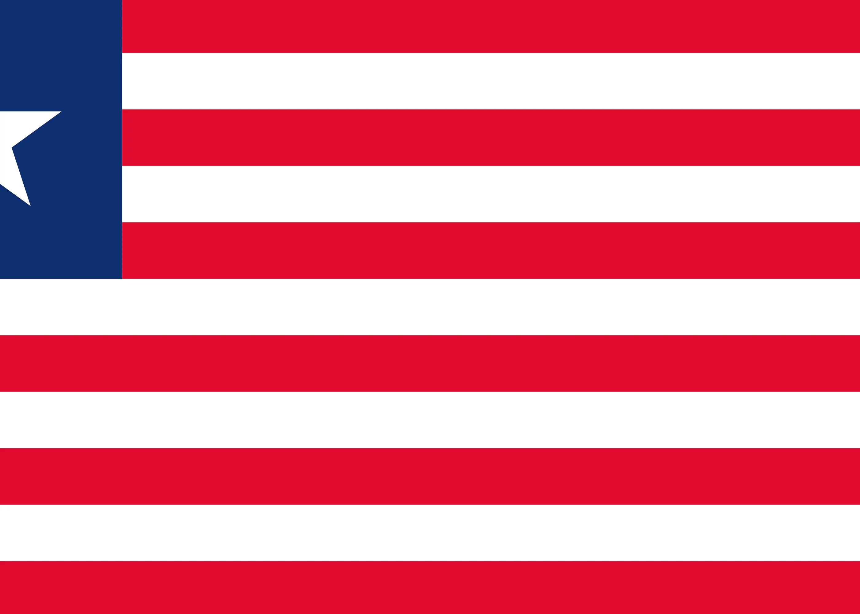 Liberia Flagge Poster 0
