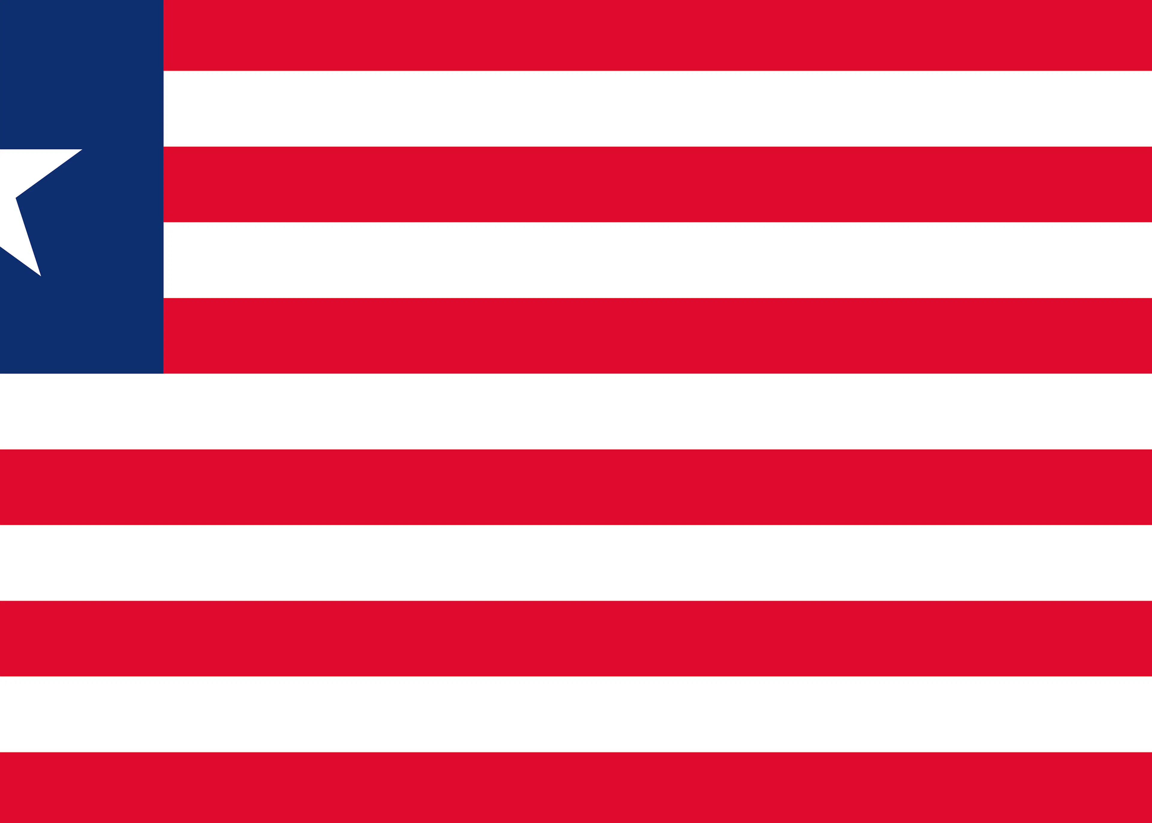 Liberia Flagge Poster 0