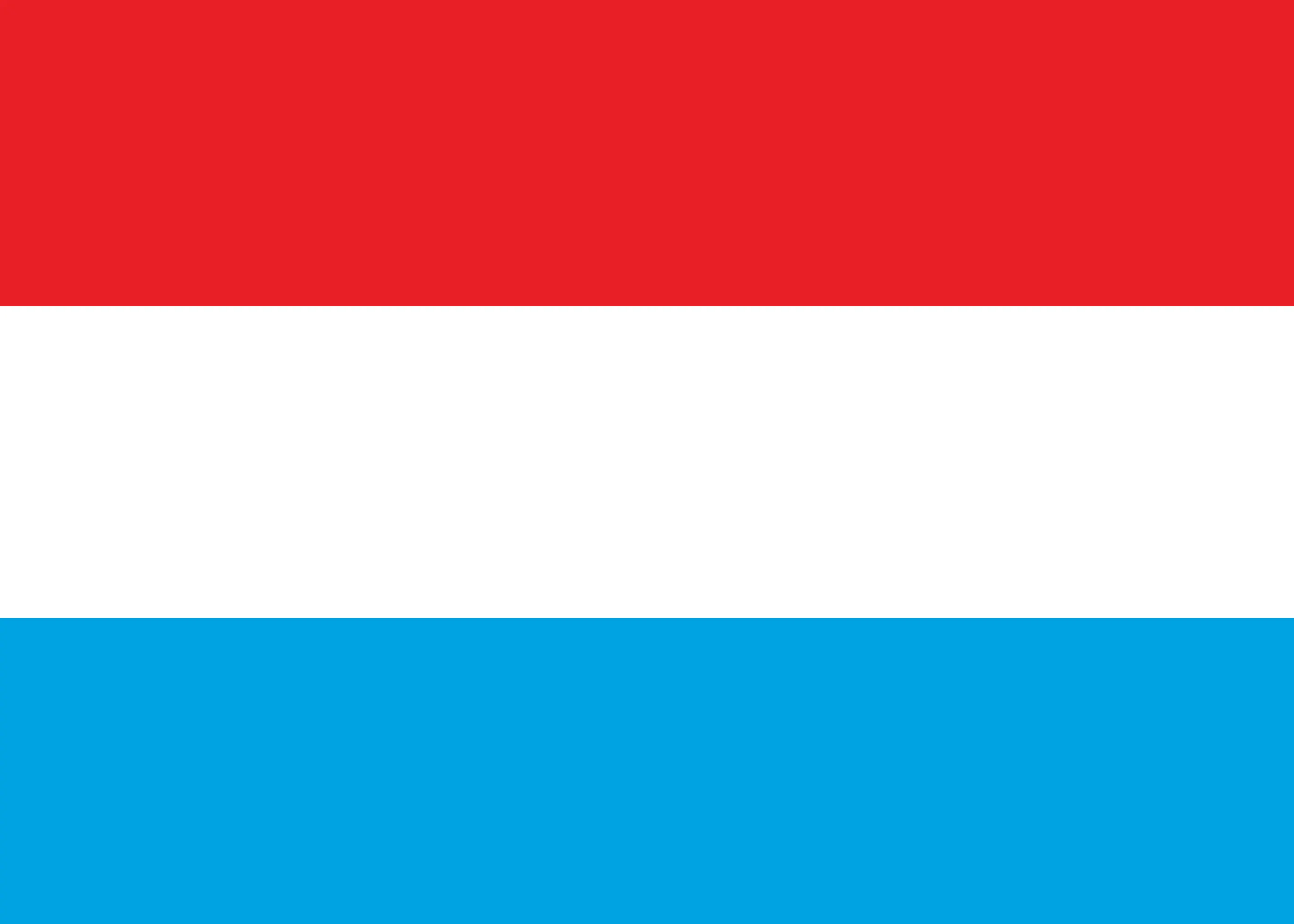 Flagge Luxemburg Poster 0