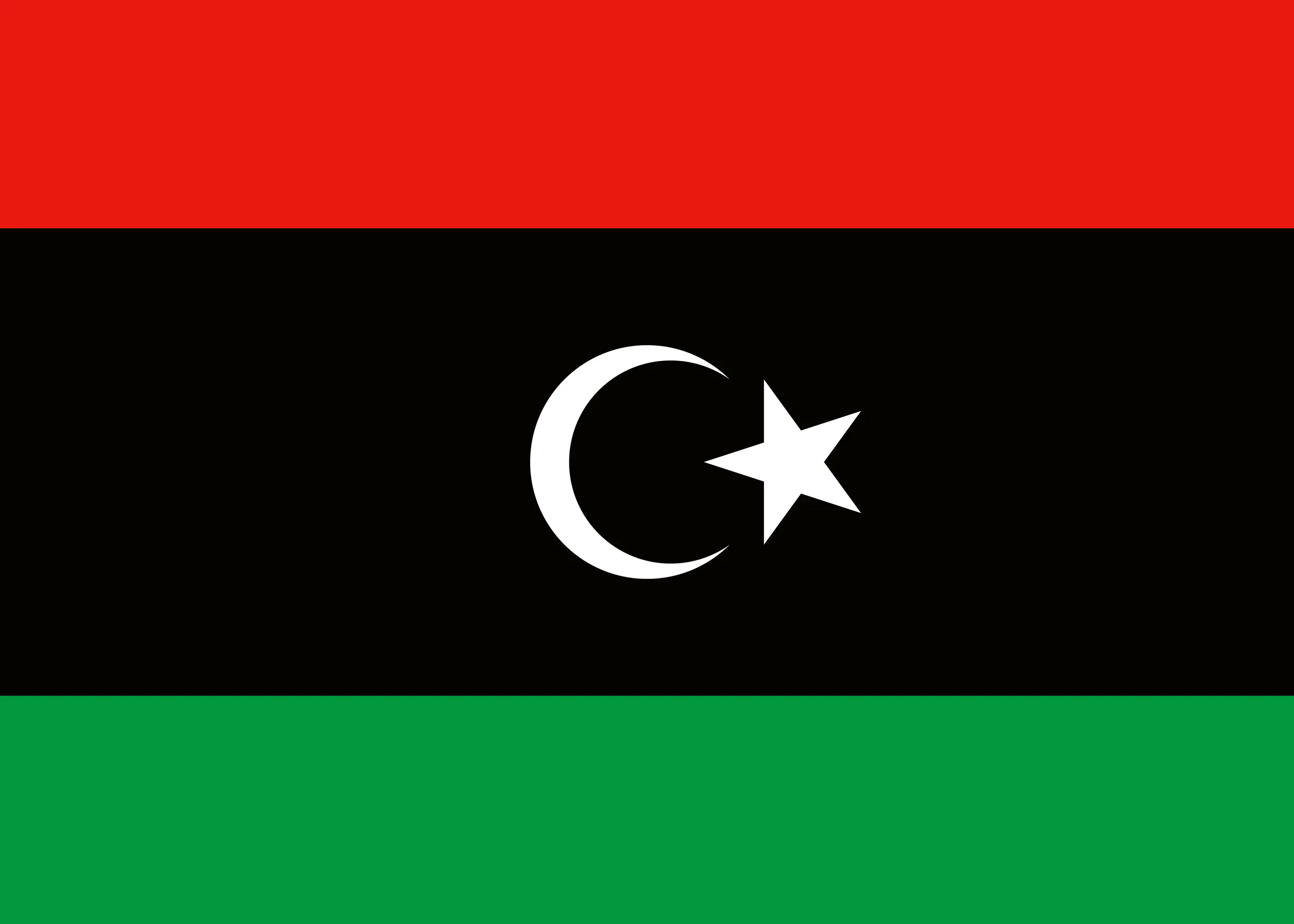 Libyen Flagge Poster 0