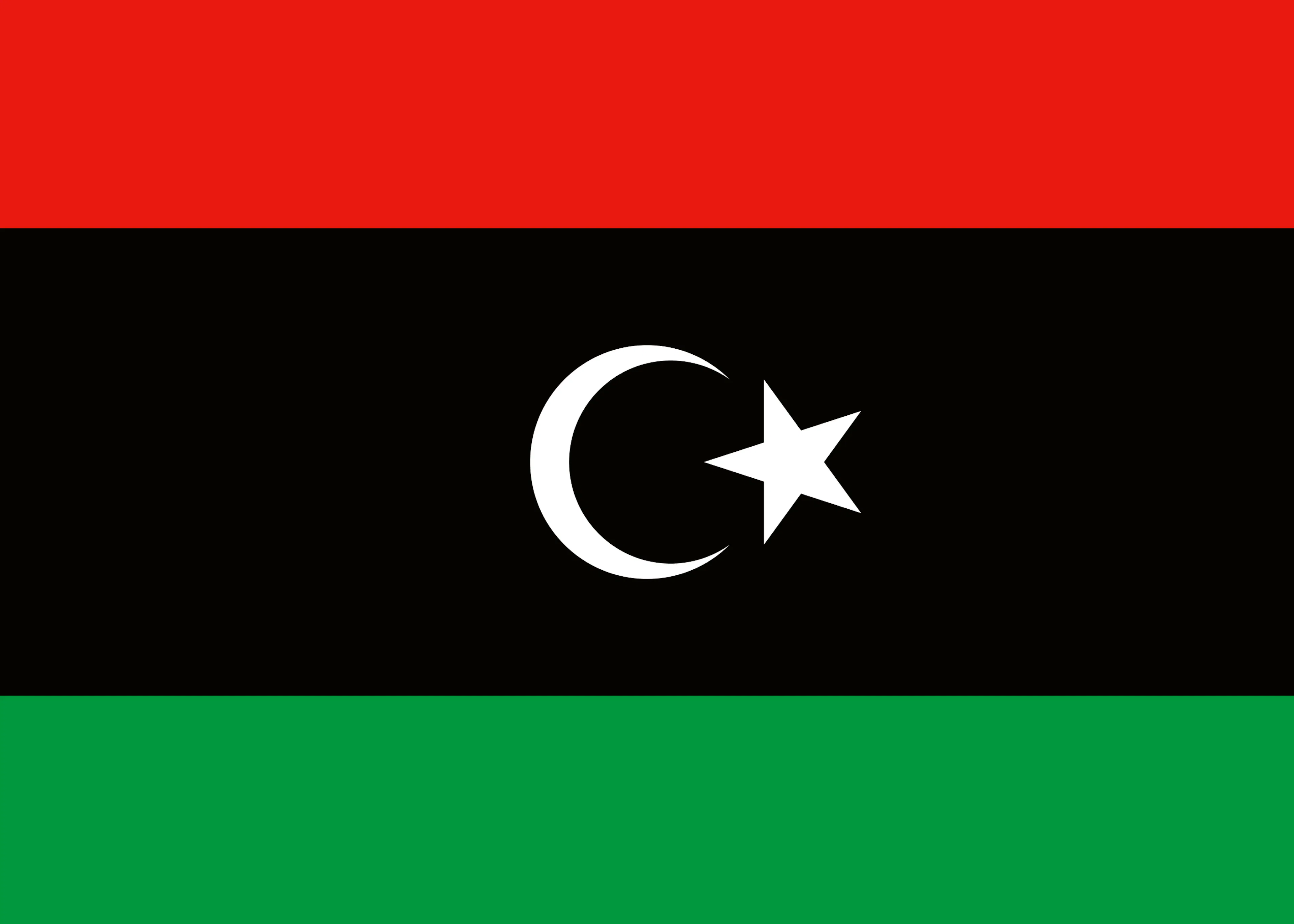 Libyen Flagge Poster 0
