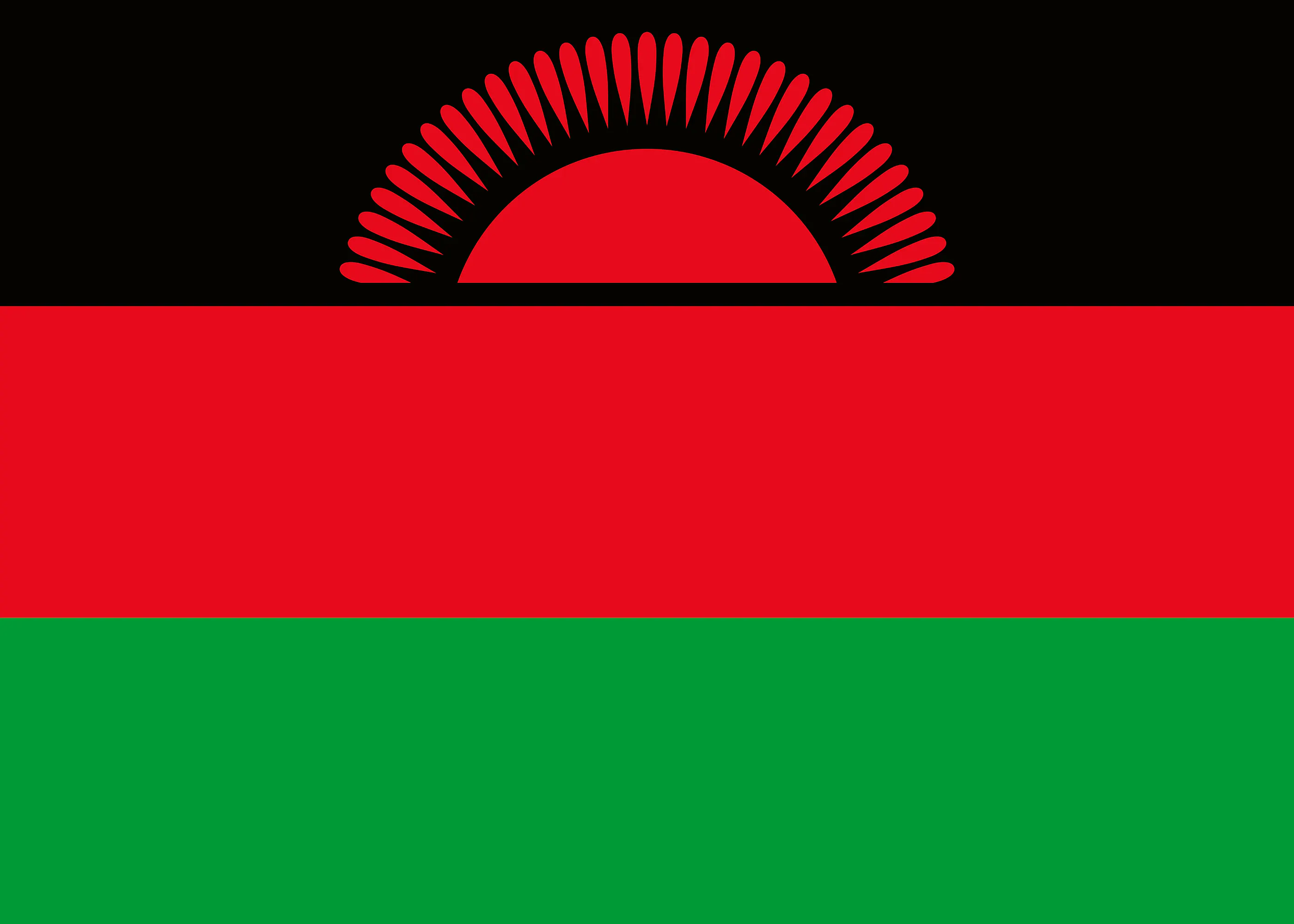 Malawi Flagge Poster 0
